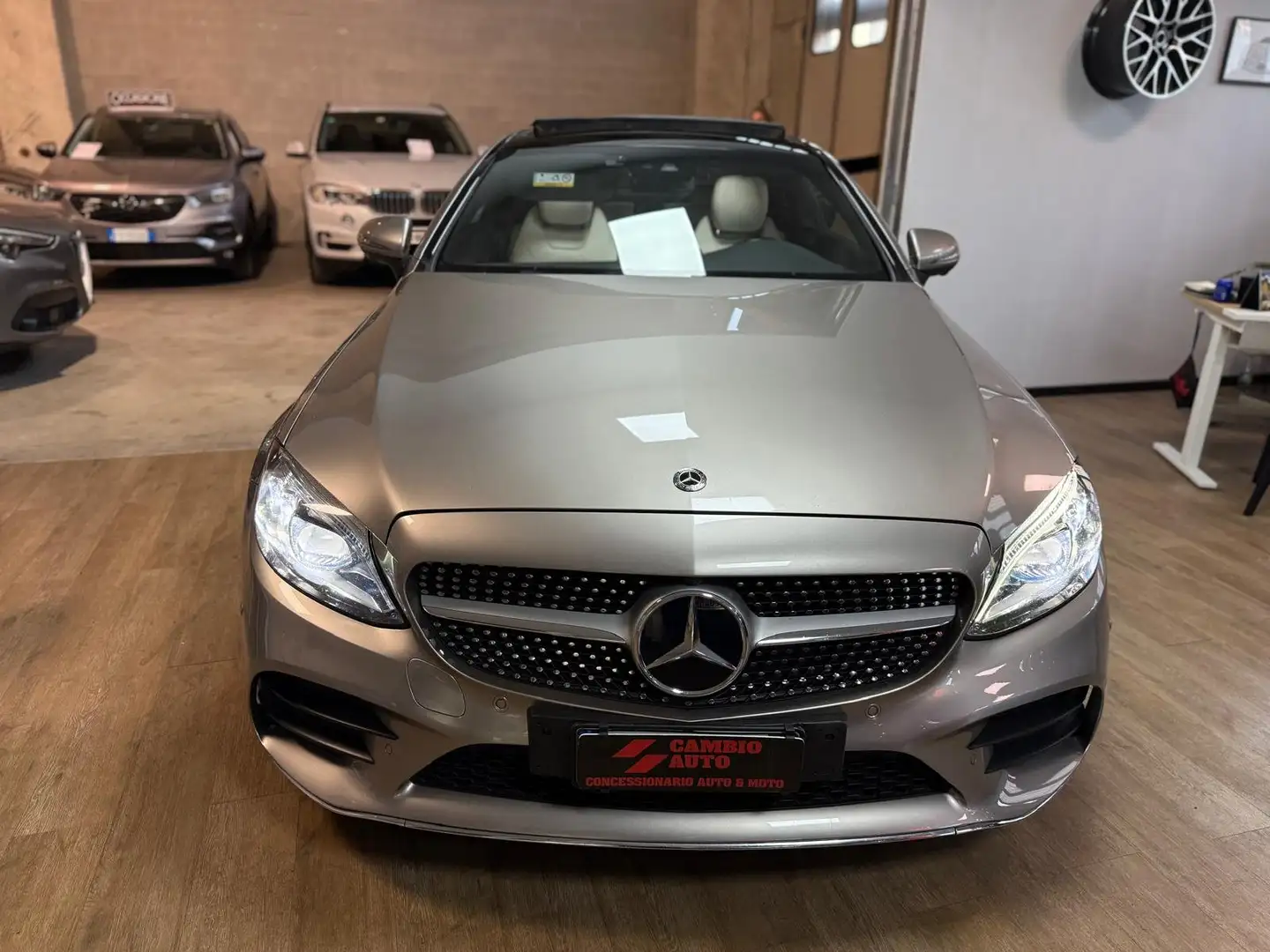 Mercedes-Benz C 200 PREZZO REALE! Coupe mhev (eq-boost) Premium Plus Gris - 2