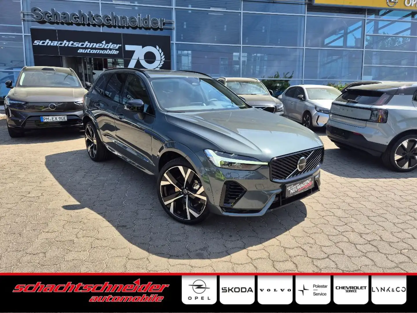 Volvo XC60 T8 AWD Ultra Dark+Facelift+VOLL Grün - 1