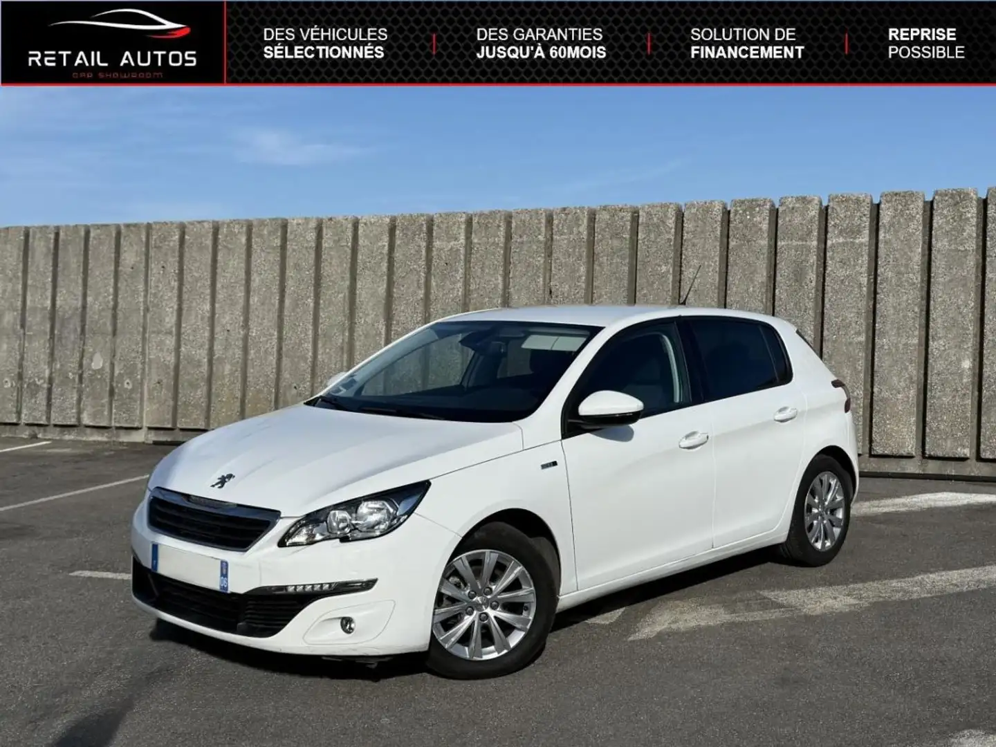Peugeot 308 1.2 Puretech 110ch Style S&S 5p Weiß - 1