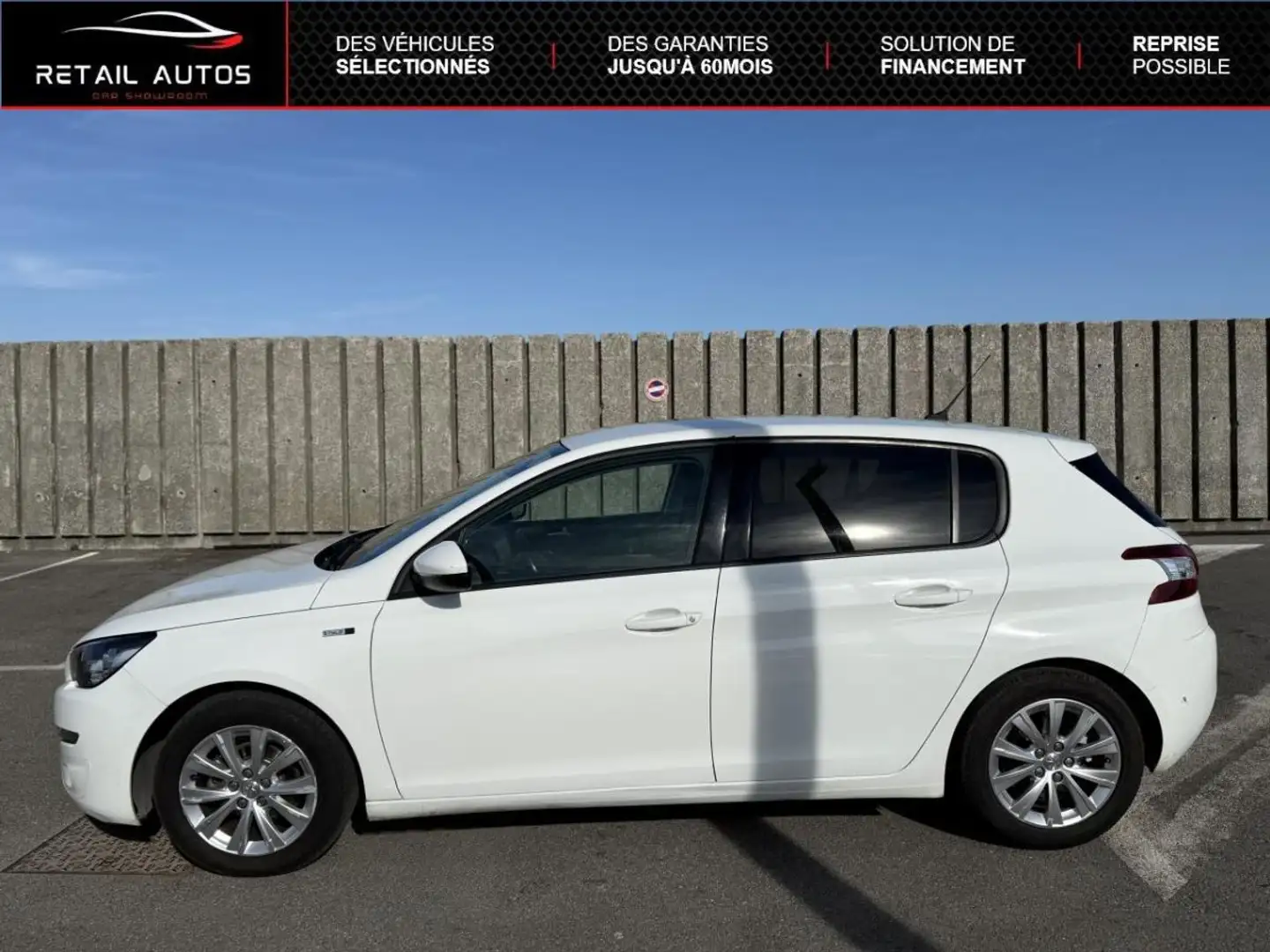 Peugeot 308 1.2 Puretech 110ch Style S&S 5p Weiß - 2