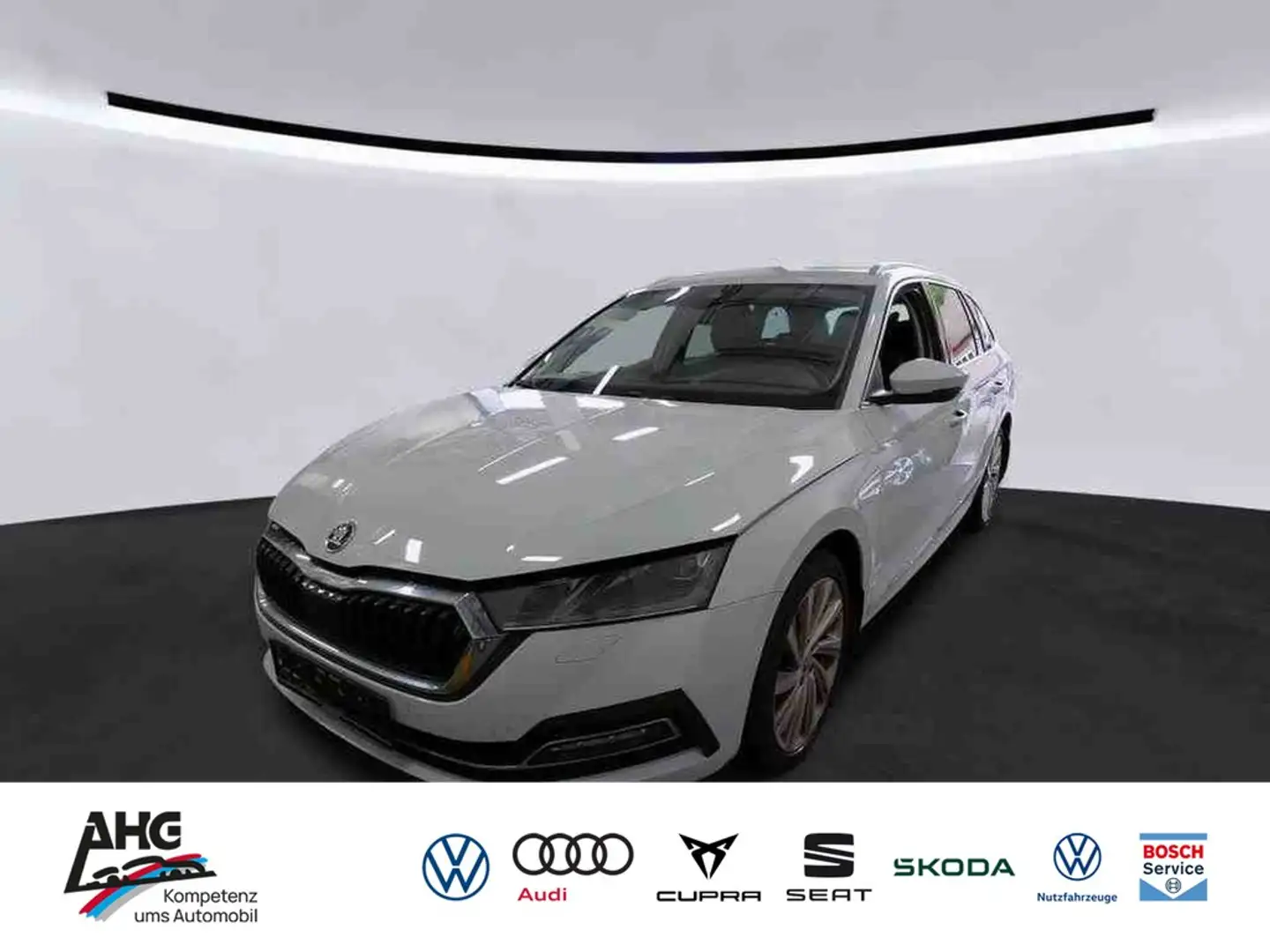 Skoda Octavia Combi 2.0 TDI DSG Style Weiß - 1