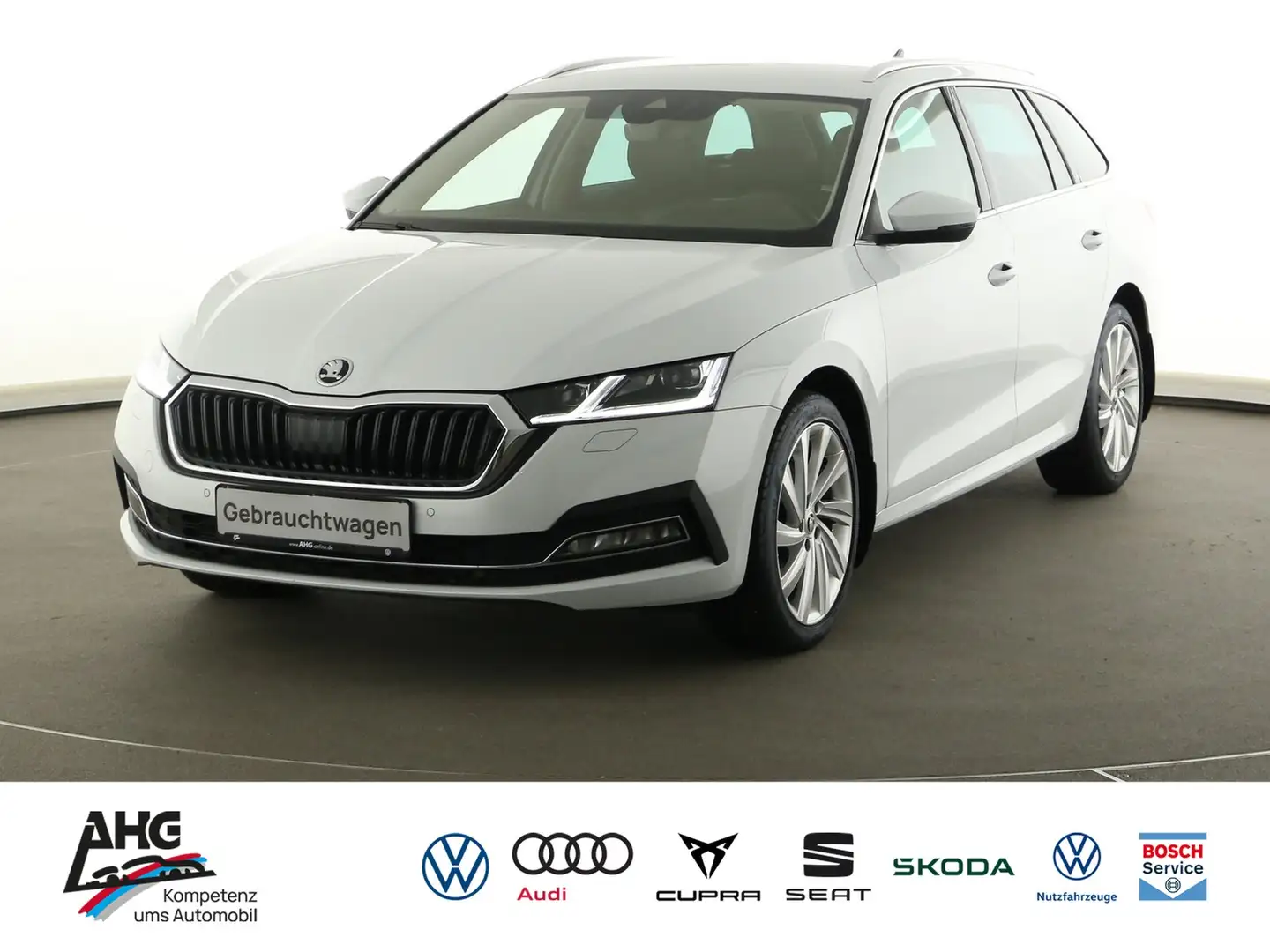 Skoda Octavia Combi 2.0 TDI DSG Style Weiß - 1