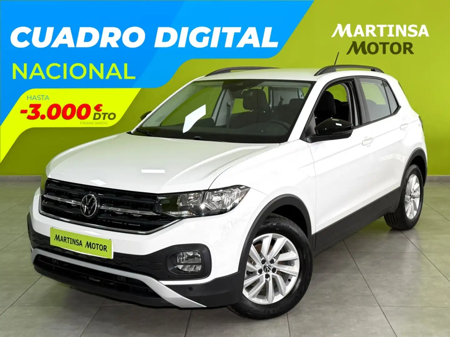 Volkswagen T-Cross 1.0 TSI Advance 81kW Blanco - 1