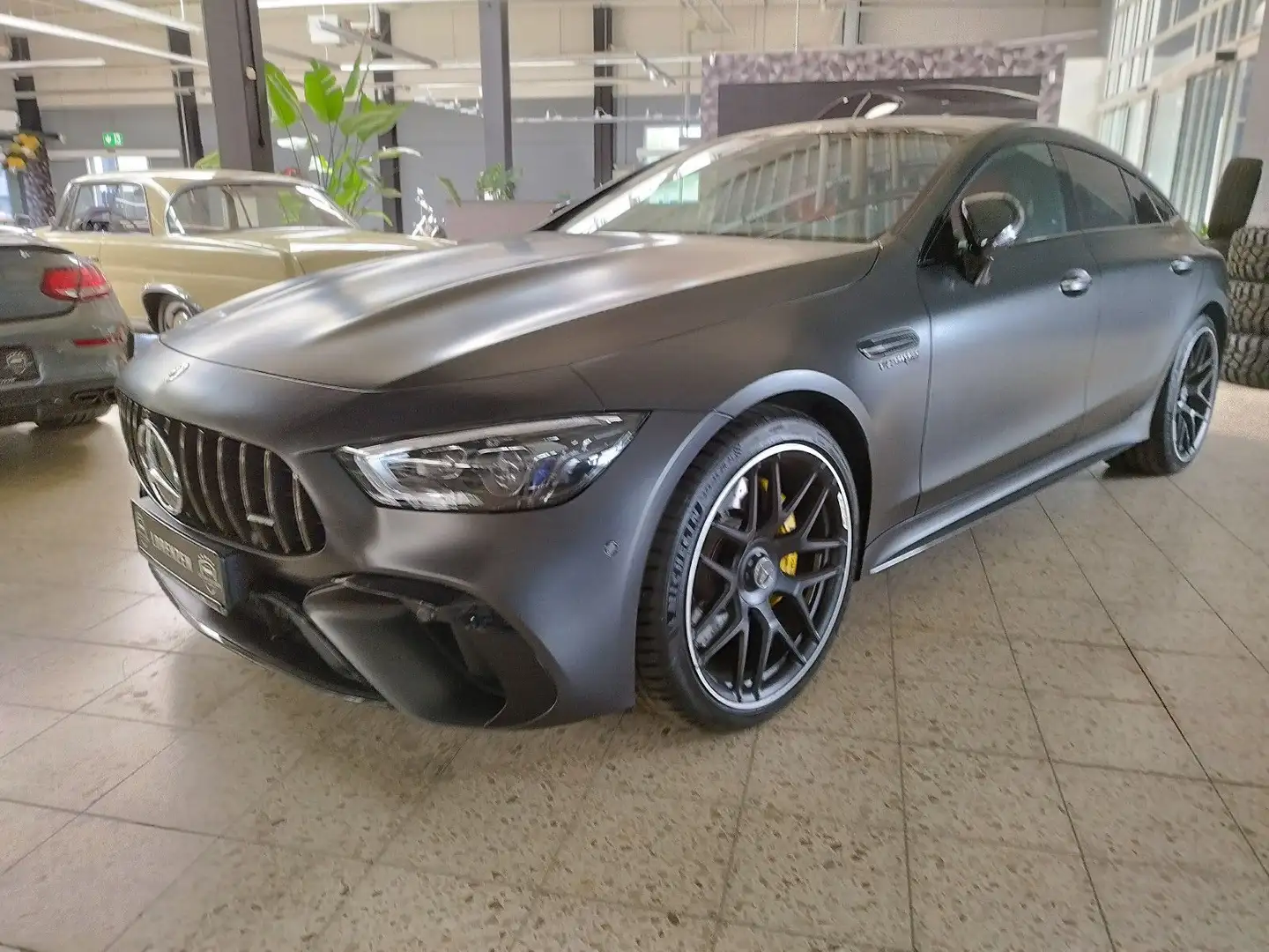 Mercedes-Benz AMG GT 63S 4Matic+ Pano Carbon MBUX Night 360° Grey - 1