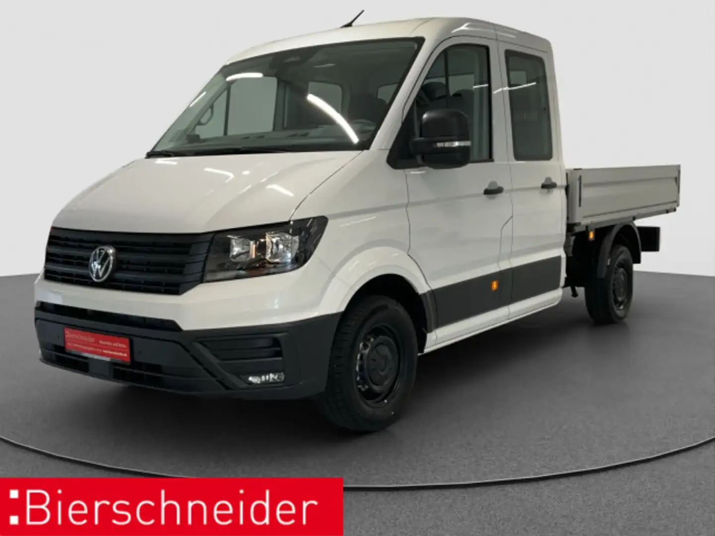 Volkswagen Crafter 35 Pritsche 2.0 TDI DoKA MR AHK KLIMA AP Weiß - 1