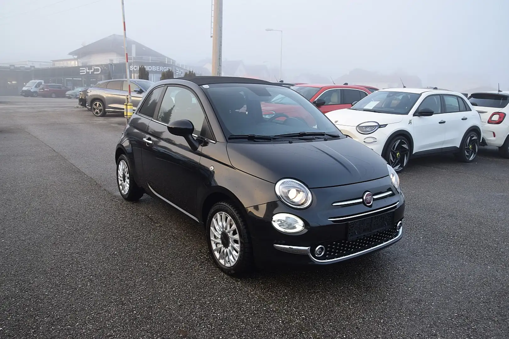 Fiat 500C Hybrid Cabrio Firefly 70 Schwarz - 2