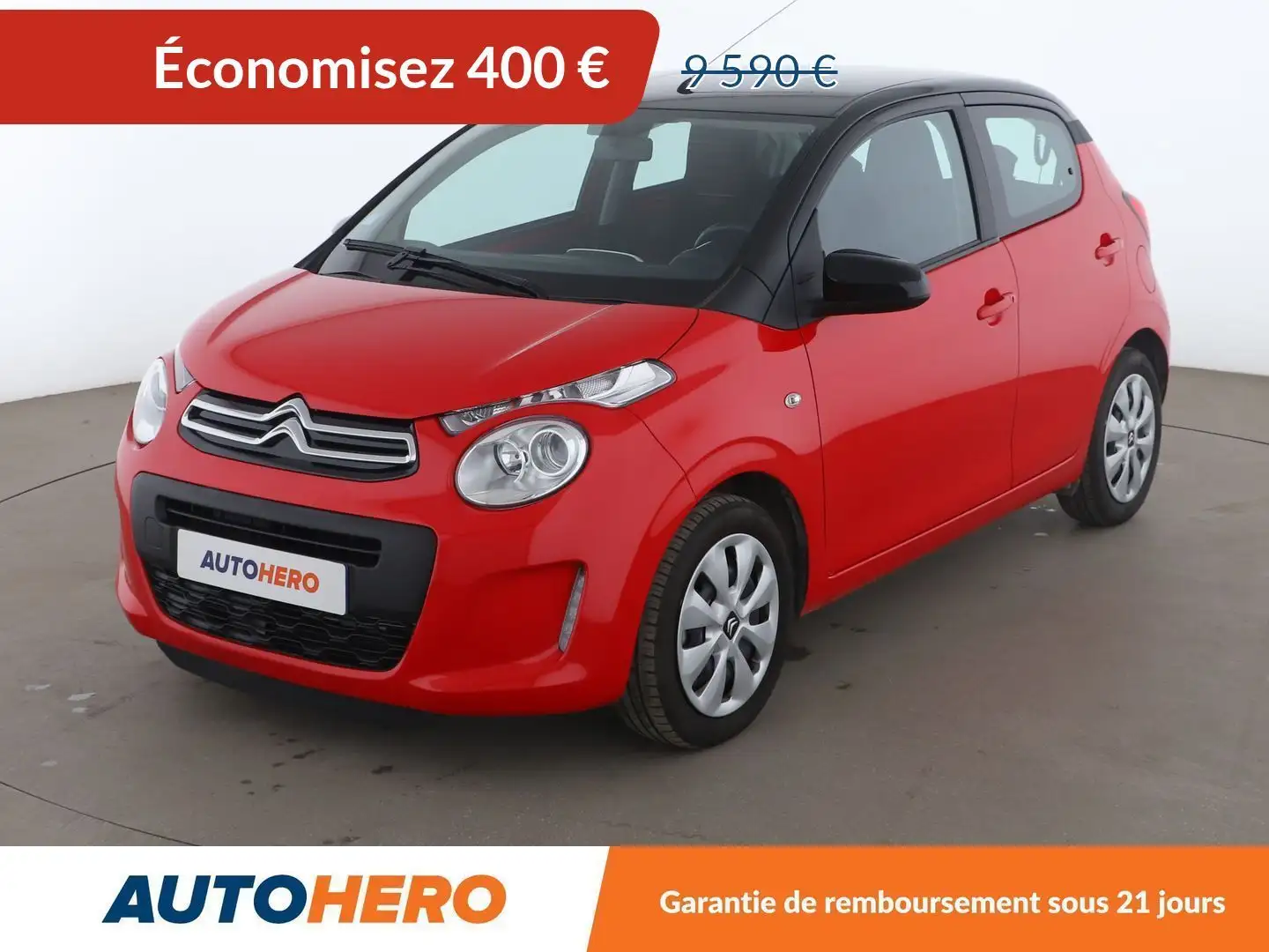 Citroen C1 1.2 PureTech Millenium Rouge - 1