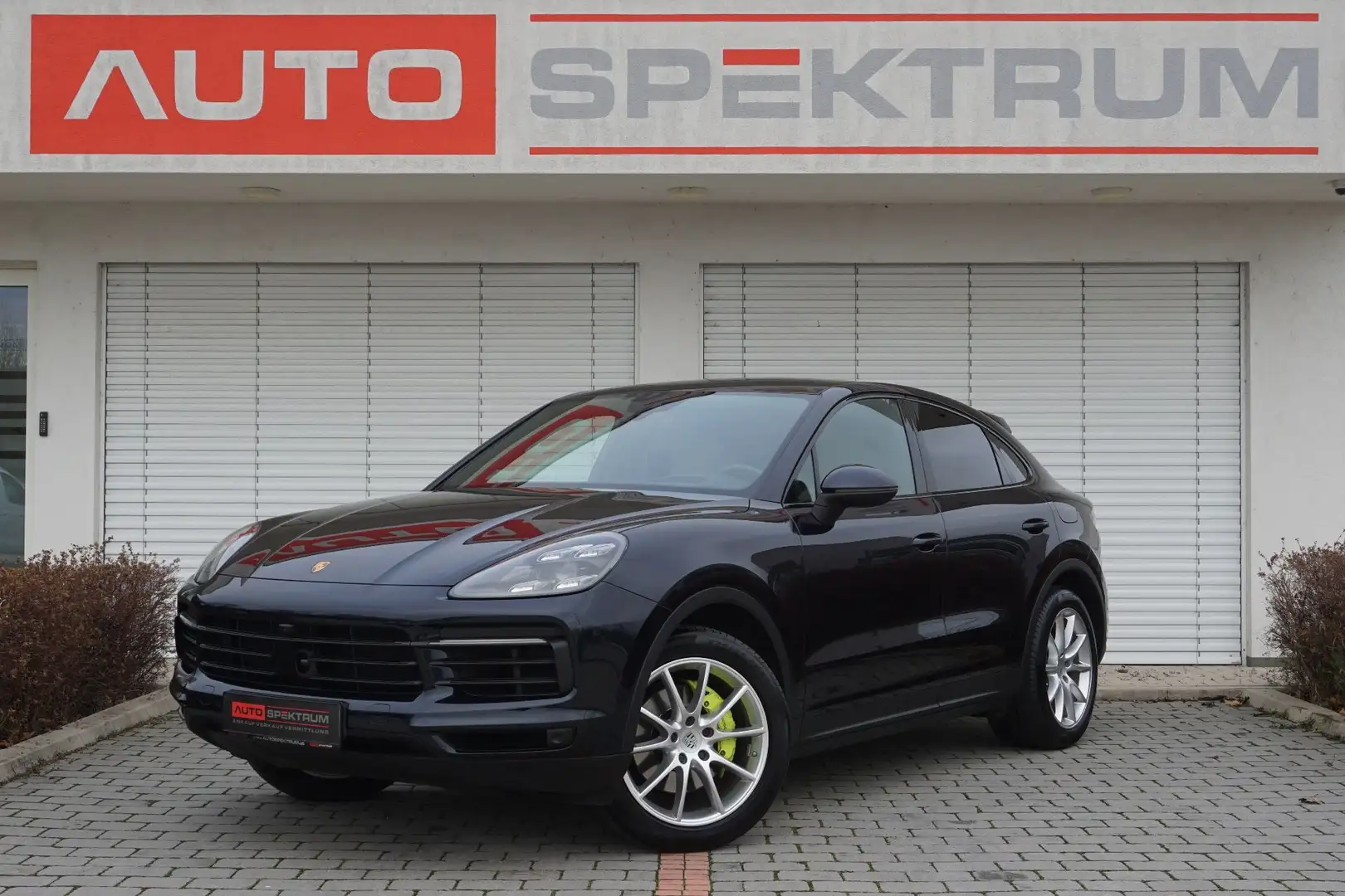 Porsche Cayenne Coupe E-Hybrid Aut | € 601 mtl | AHK | HeadUp | Blau - 1