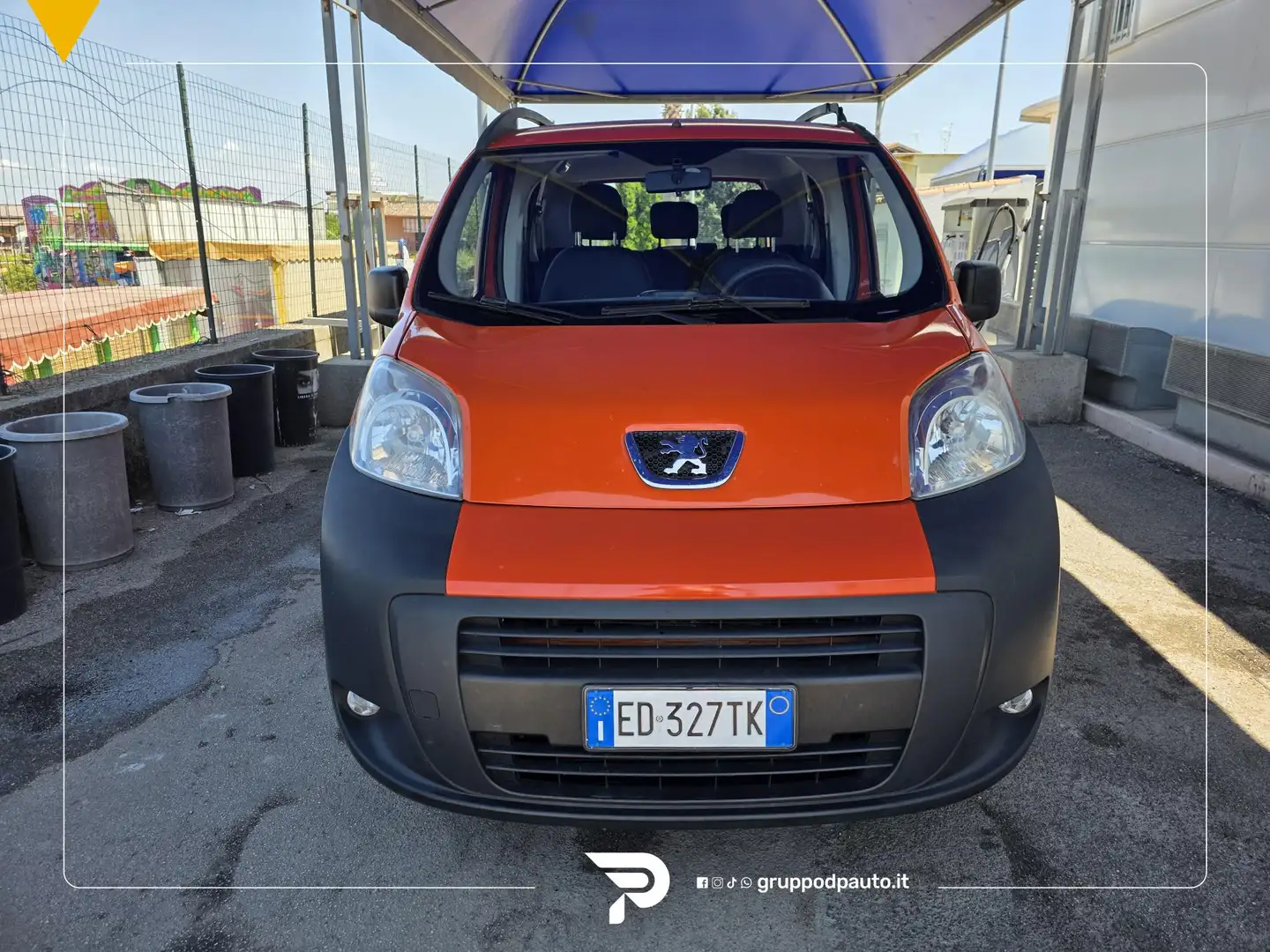 Peugeot Bipper 1.4 hdi Premium Arancione - 2