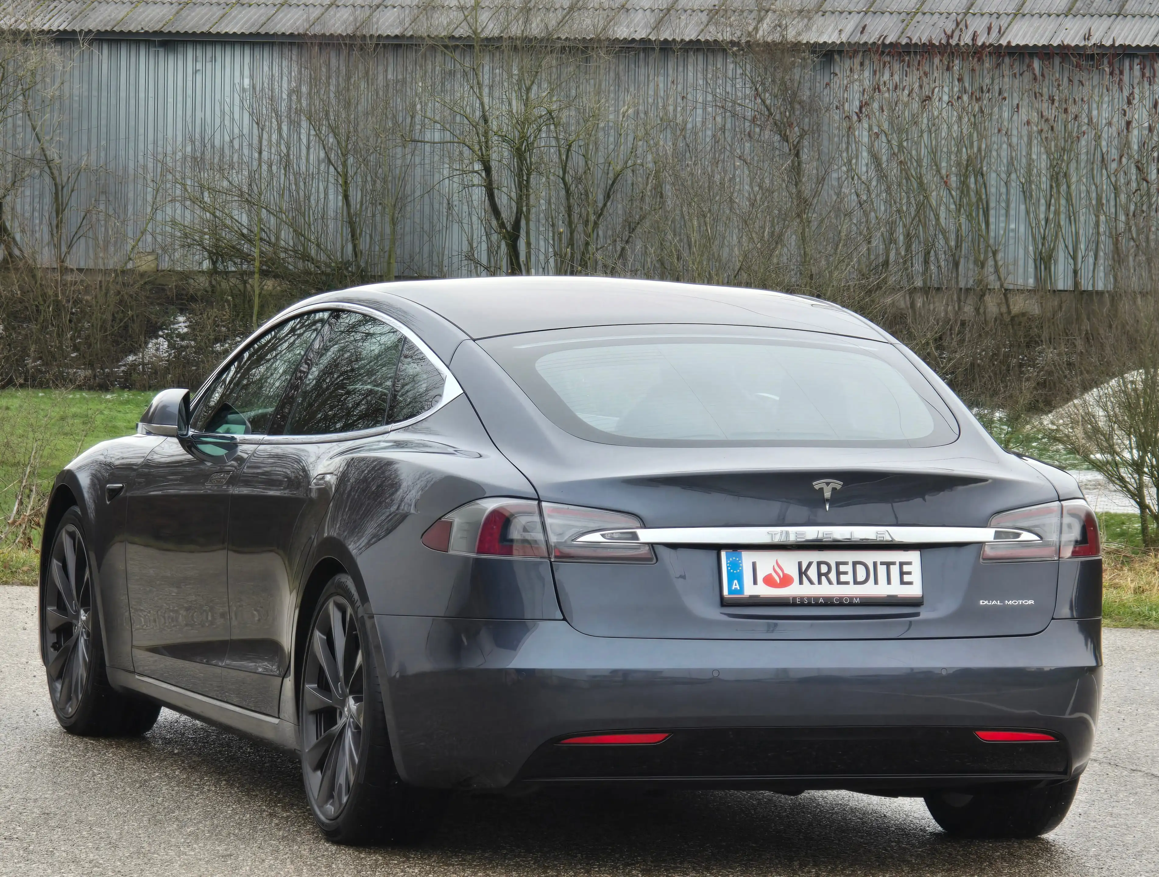 Tesla Model S Maximale Reichweite 100kWh Top* Kredit* Leder*Navi — photo 3