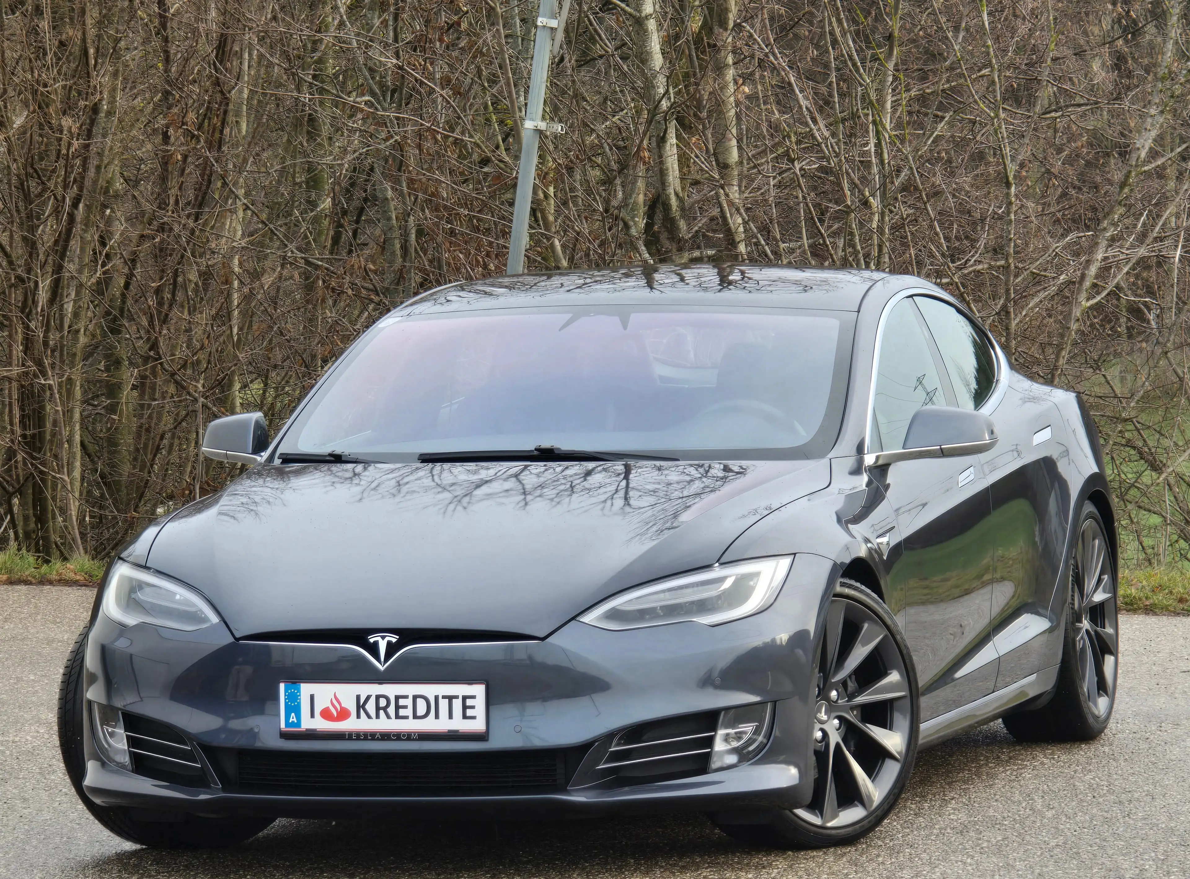 Tesla Model S Maximale Reichweite 100kWh Top* Kredit* Leder*Navi