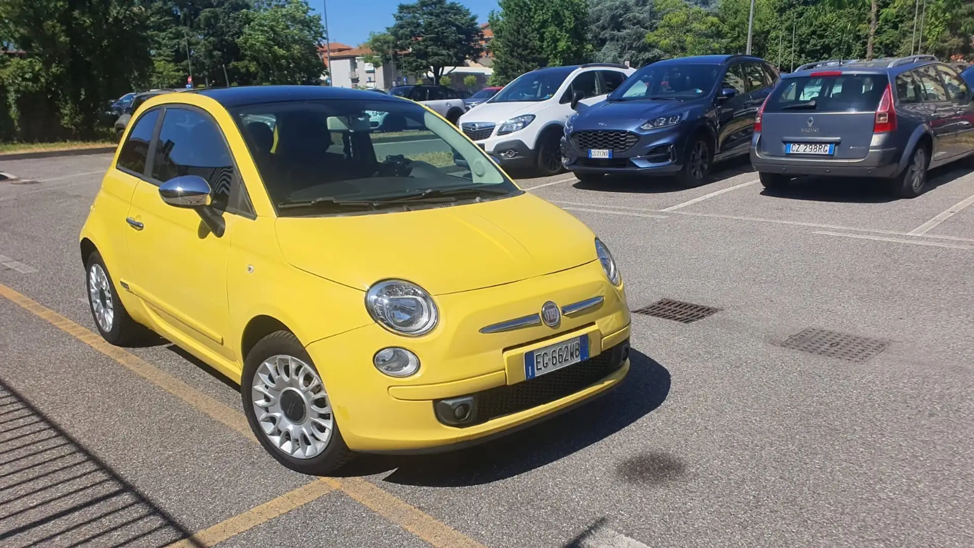 Fiat 500 1.2 Lounge 69cv automatica - 1