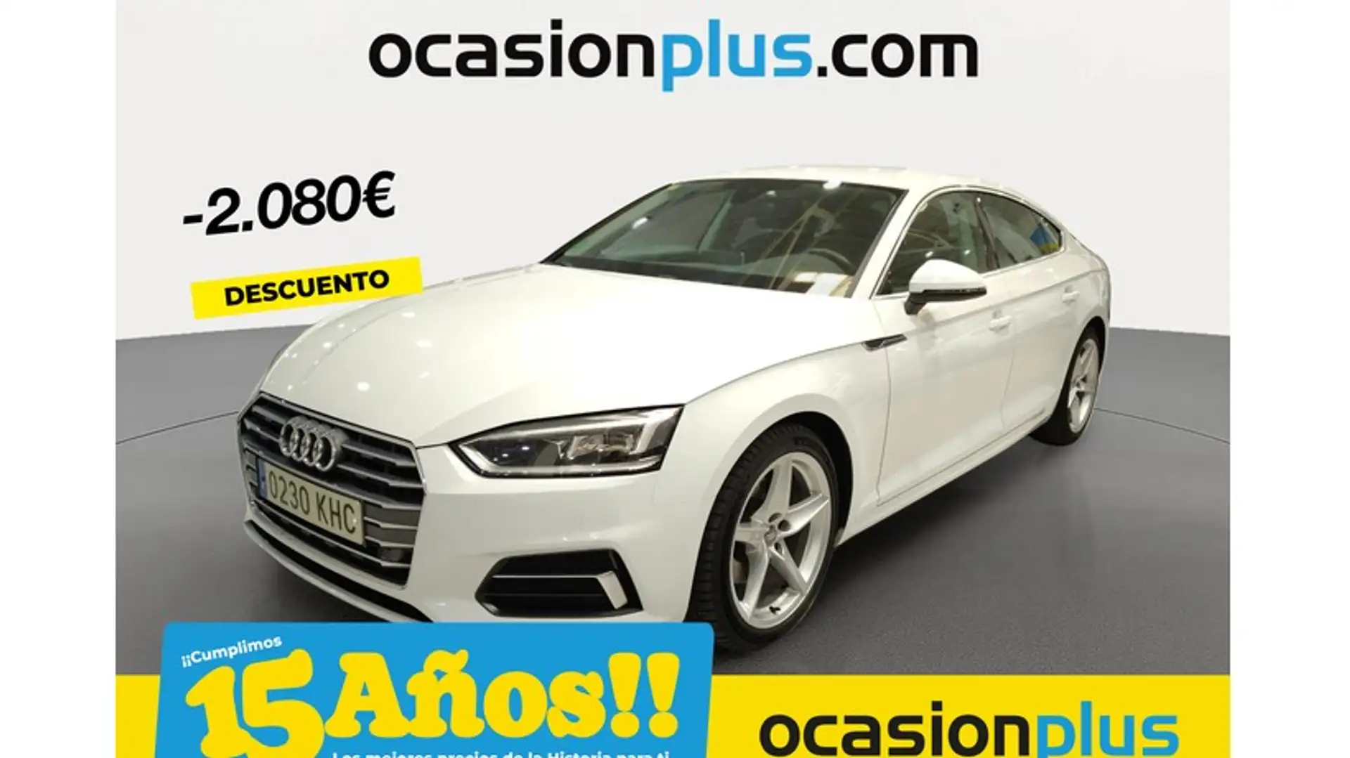 Audi A5 Sportback 1.4 TFSI Sport S tronic 110kW Blanc - 1