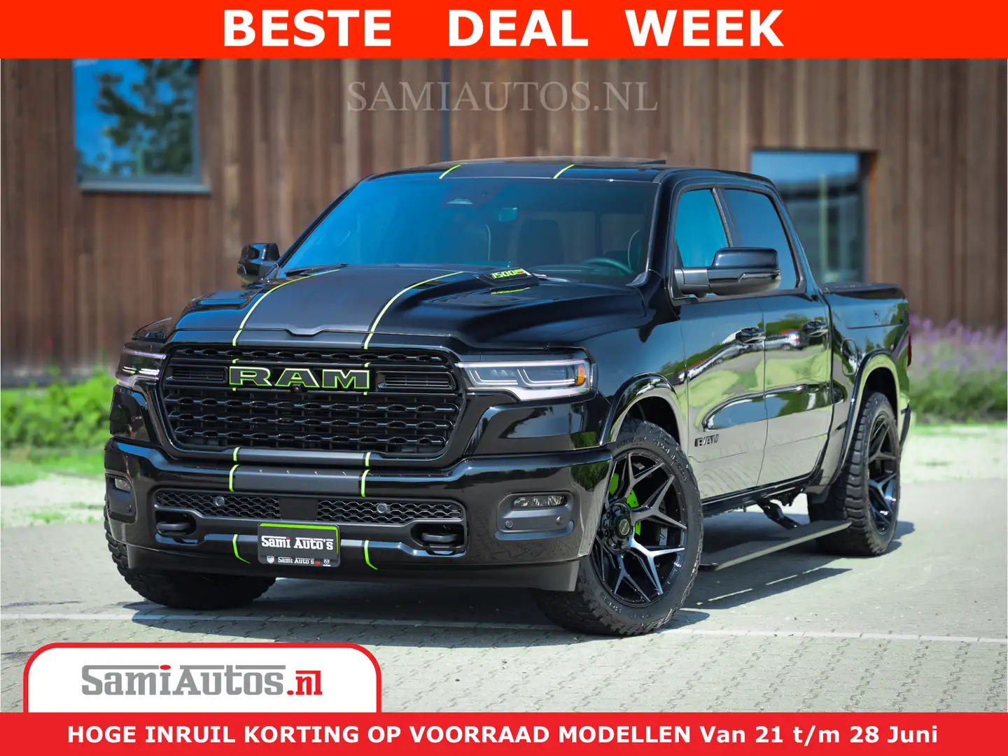 Dodge RAM 1500 Limited Night High Output 540HP 706Nm | Massa Noir - 1