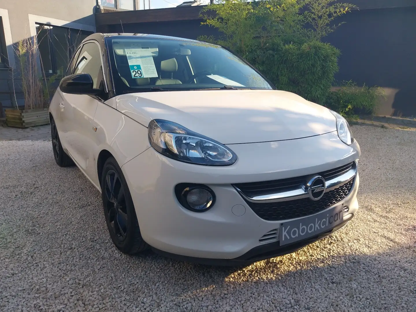 Opel Adam 1.0 Turbo / Clim, Carplay / GARANTIE 12M Blanc - 1