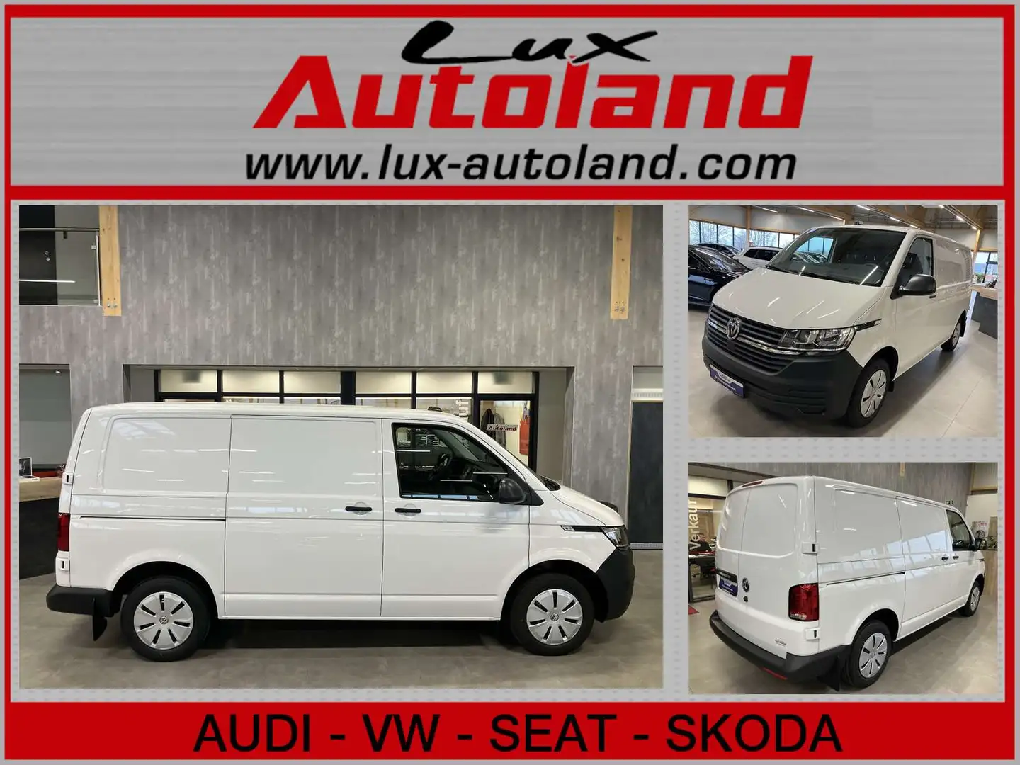 Volkswagen T6.1 Transporter TDI 150 PS Kasten KR App Kamera Alb - 1