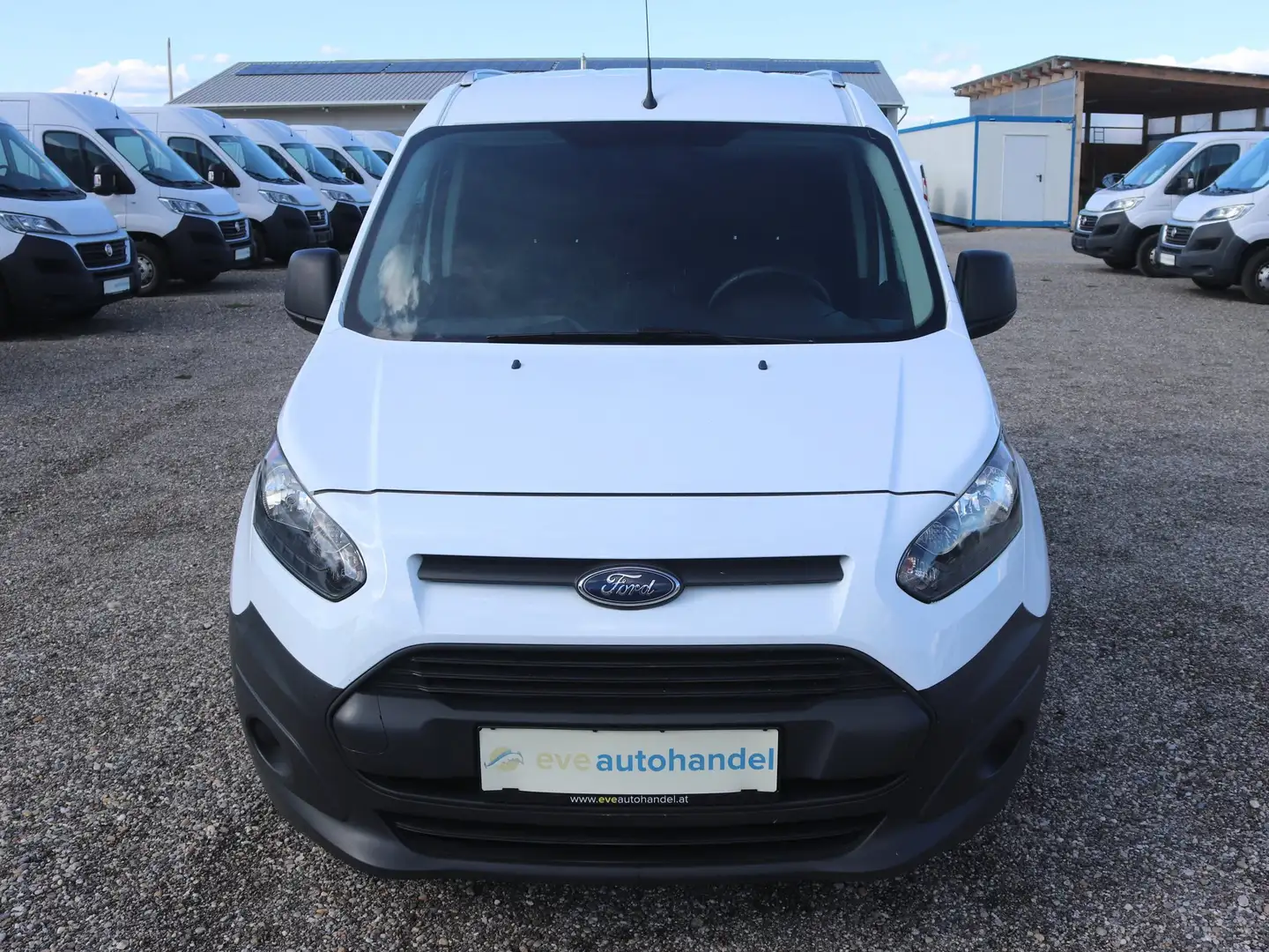 Ford Transit Connect Kasten 1,5 TDCi Klima AHK Blanc - 2