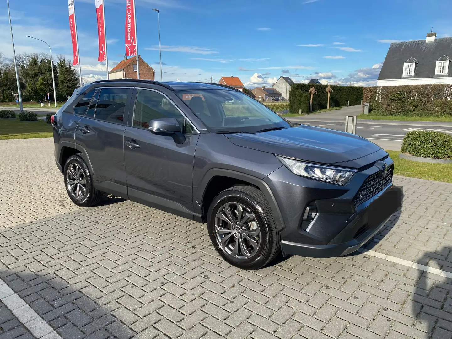 Toyota RAV 4 Dynamic Plus 2.5i Hybride 2WD+Camera+Keyless Acces Gris - 1