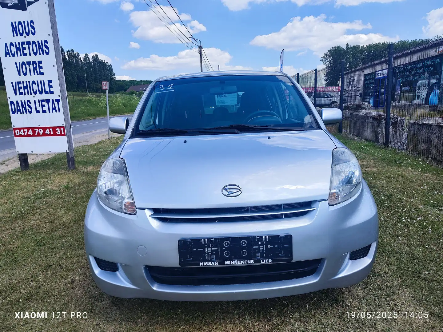 Daihatsu Sirion 1.0i  *** 1AN DE GARANTIE *** Gris - 2