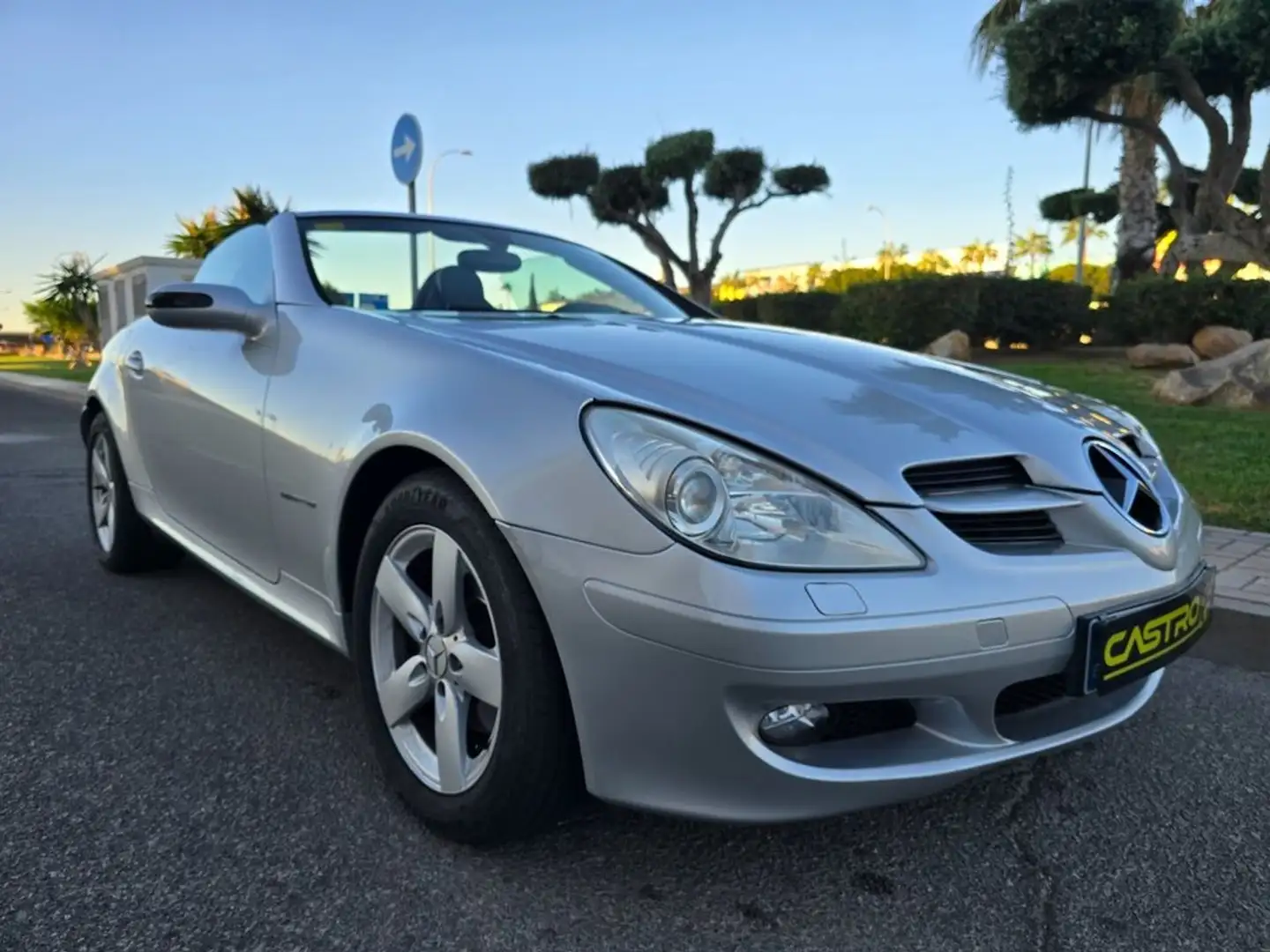Mercedes-Benz SLK 200 200K Gris - 1