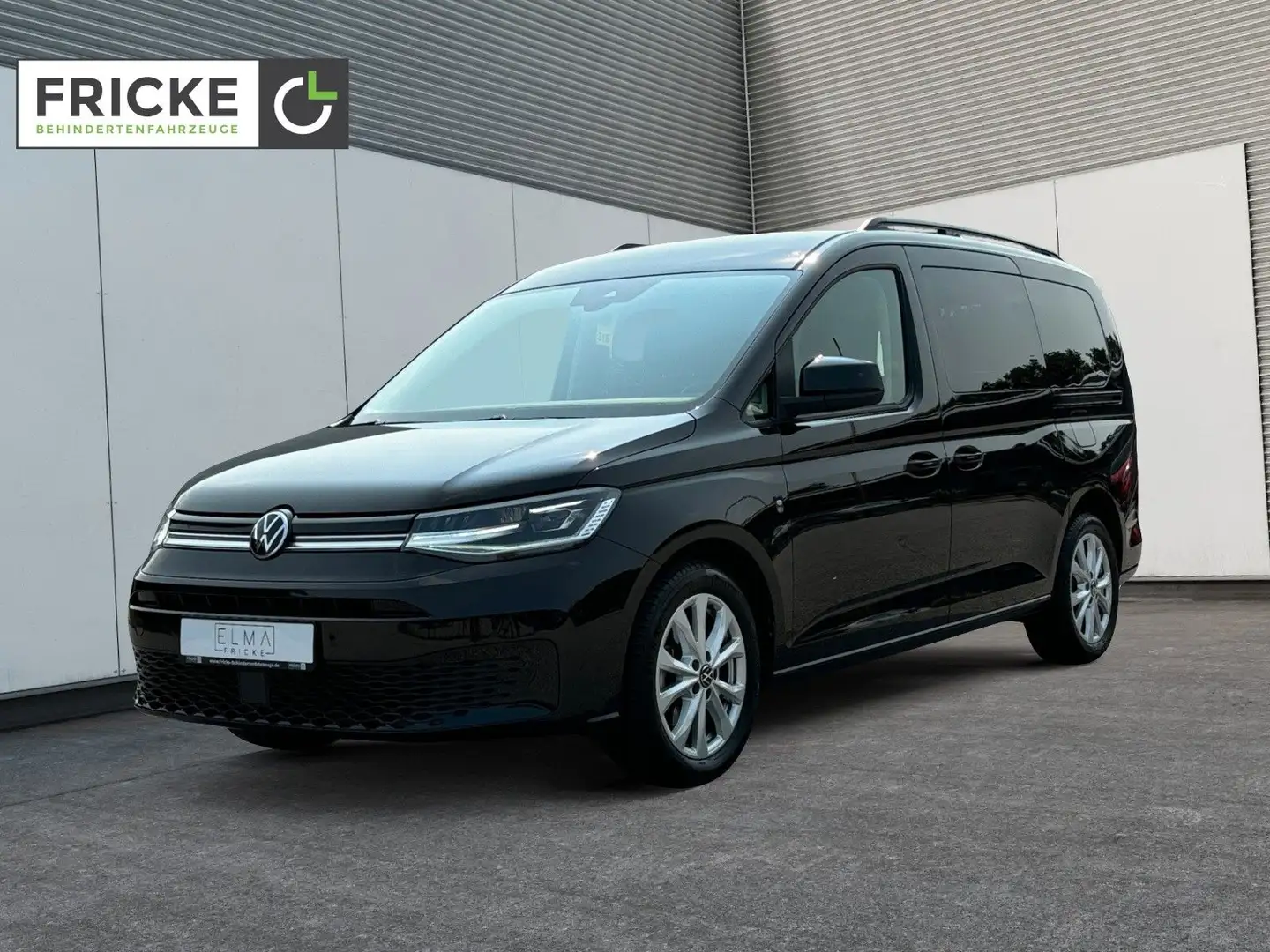 Volkswagen Caddy Life Maxi 1,5 TSI *ROLLSTUHLRAMPE*WINDE* Schwarz - 1