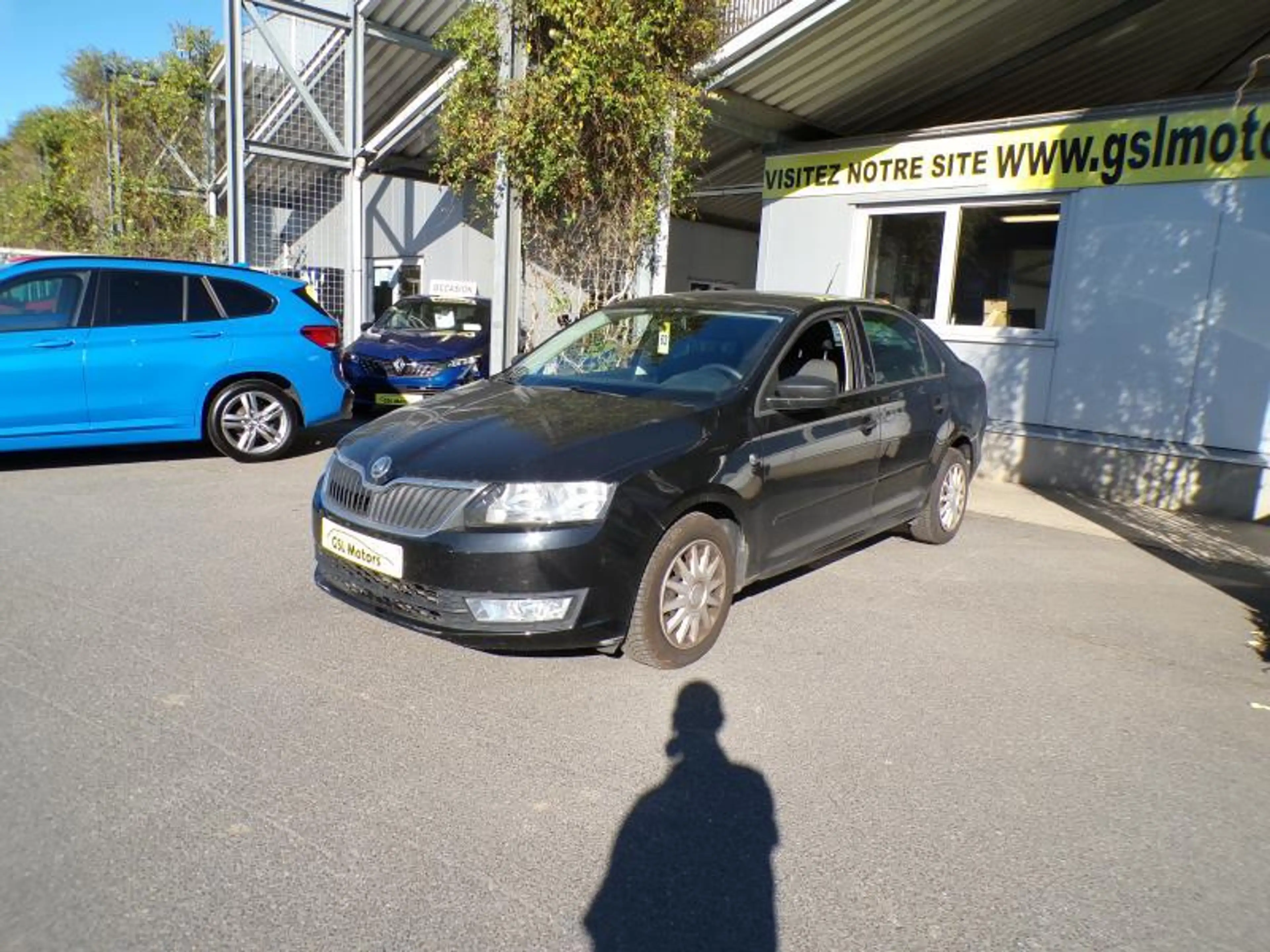 Skoda Rapid/Spaceback 1.2 86cv Noir 81.395km 03/14 Climatisation Radio