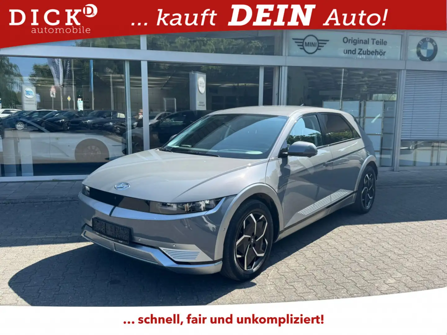 Hyundai IONIQ 5 Uniq 4WD WERKSGA+NAVI+HEAD+BOSE+ACC+360° Grau - 1