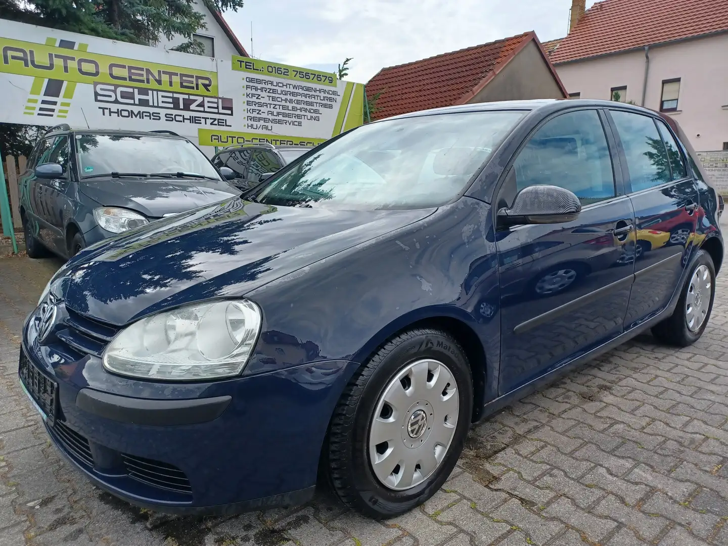 Volkswagen Golf 5 Trendline 1.6 *Klima*5trg*So+WiRäder*HU NEU* Blau - 1