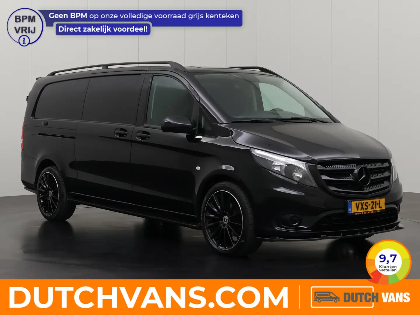 Mercedes-Benz Vito 116CDI 7G-Tronic Automaat Extra Lang Black Edition Schwarz - 1