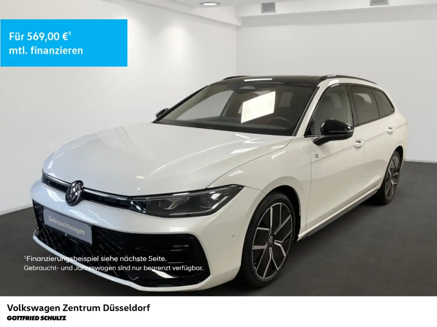 Volkswagen Passat Variant 2.0 TDI DSG R-Line 4Motion Weiß - 1