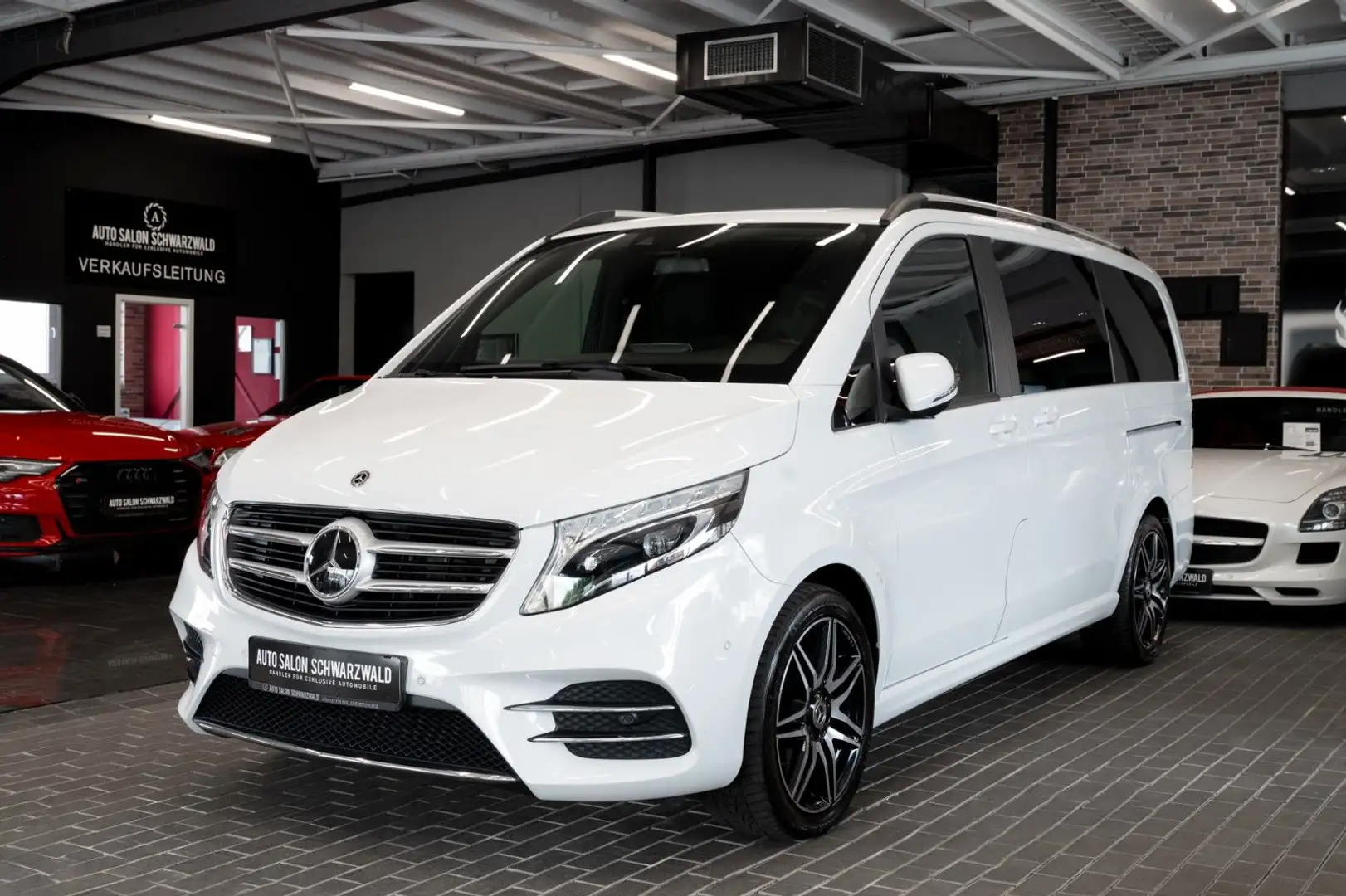 Mercedes-Benz V 250 V250d 4MATIC LANG EDITION | AMG-LINE|AHK|7-SITZ White - 2