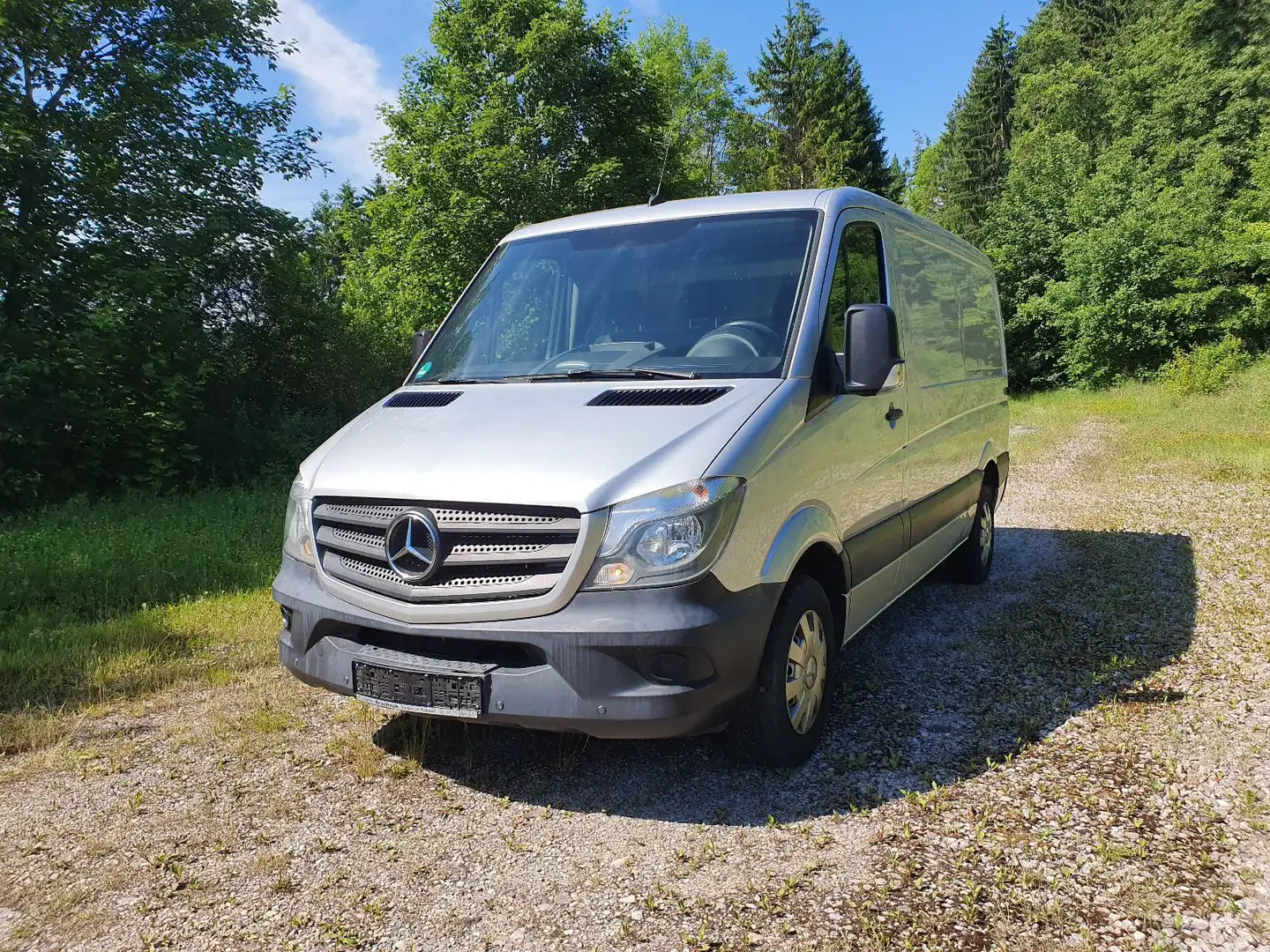 Mercedes-Benz Sprinter II Kasten 214/216 CDI Klima Plateado - 2