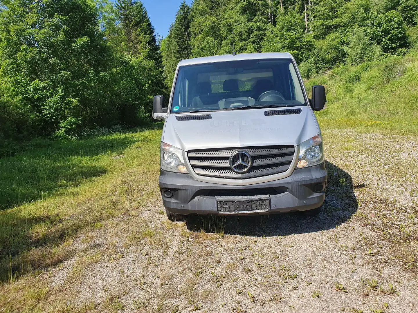 Mercedes-Benz Sprinter II Kasten 214/216 CDI Klima Plateado - 1
