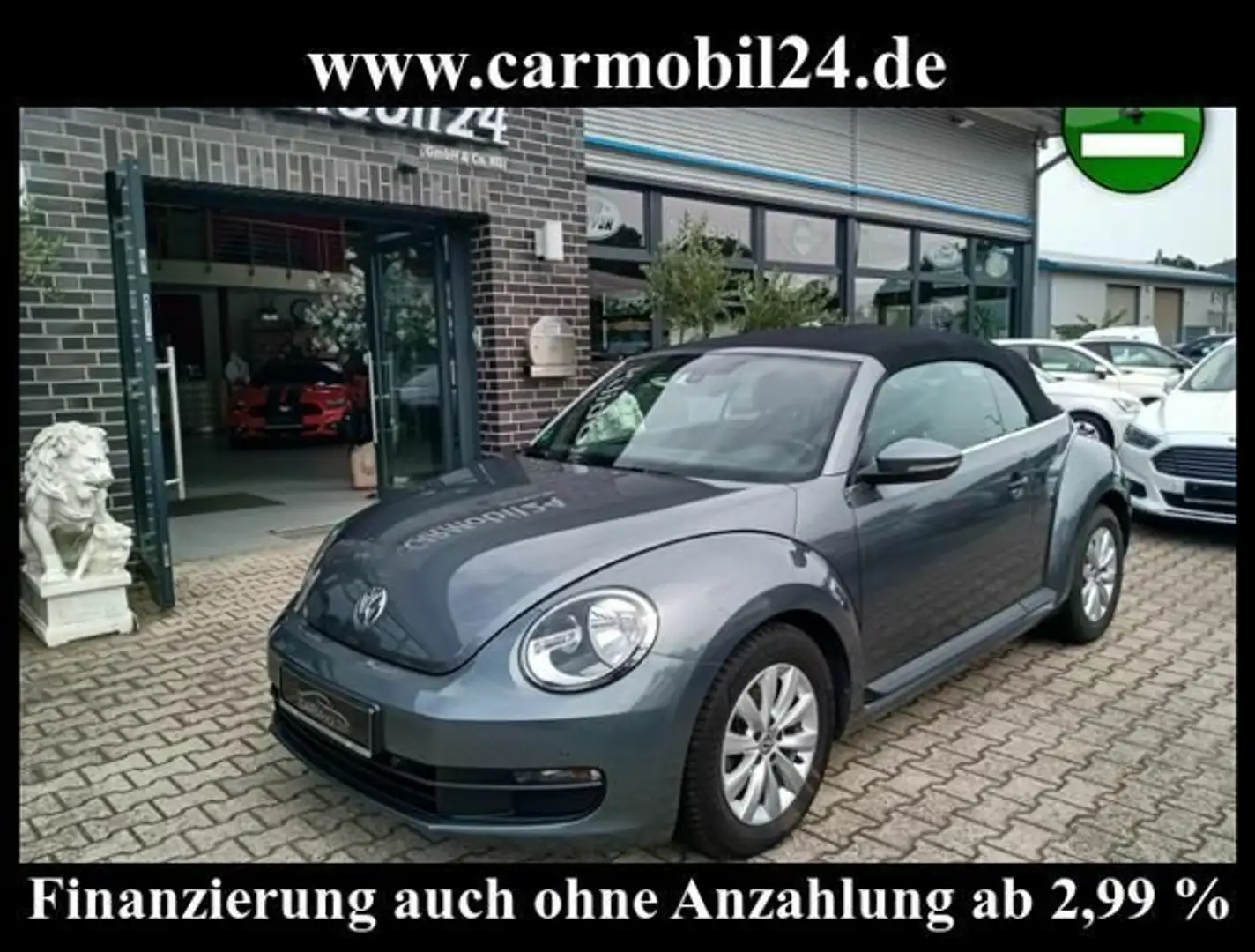 Volkswagen Beetle The  Cabriolet 1.2 TSI BMT*SHZ*PDC*Klima* Gris - 1