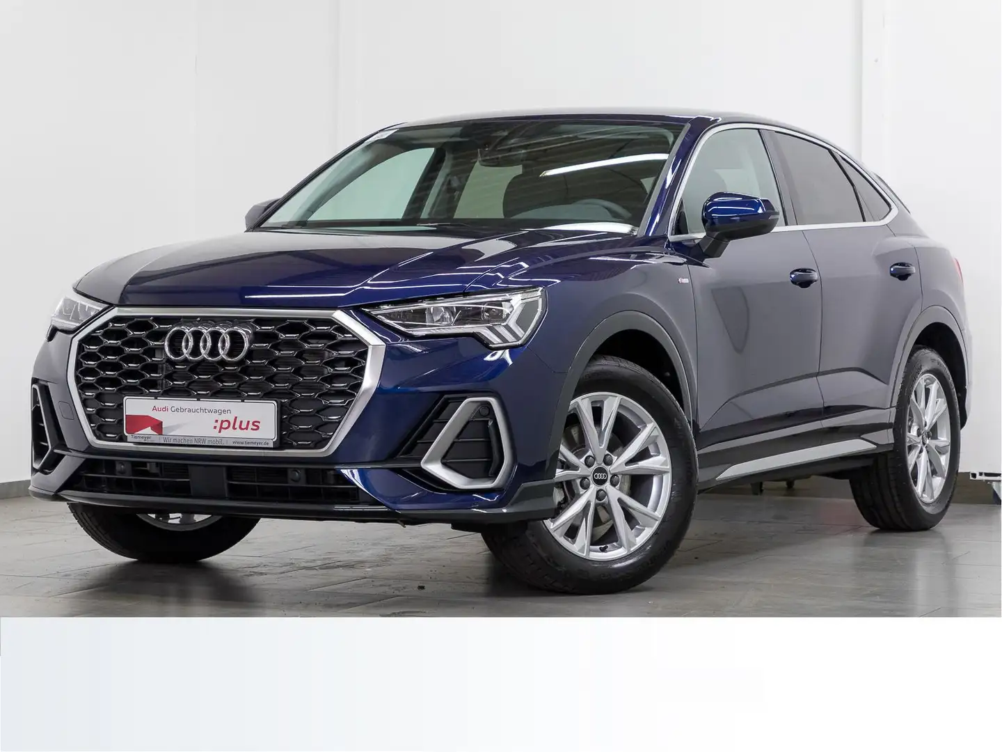 Audi Q3 35 TFSI S LINE AHK LED ASSISTLM18 P Bleu - 2
