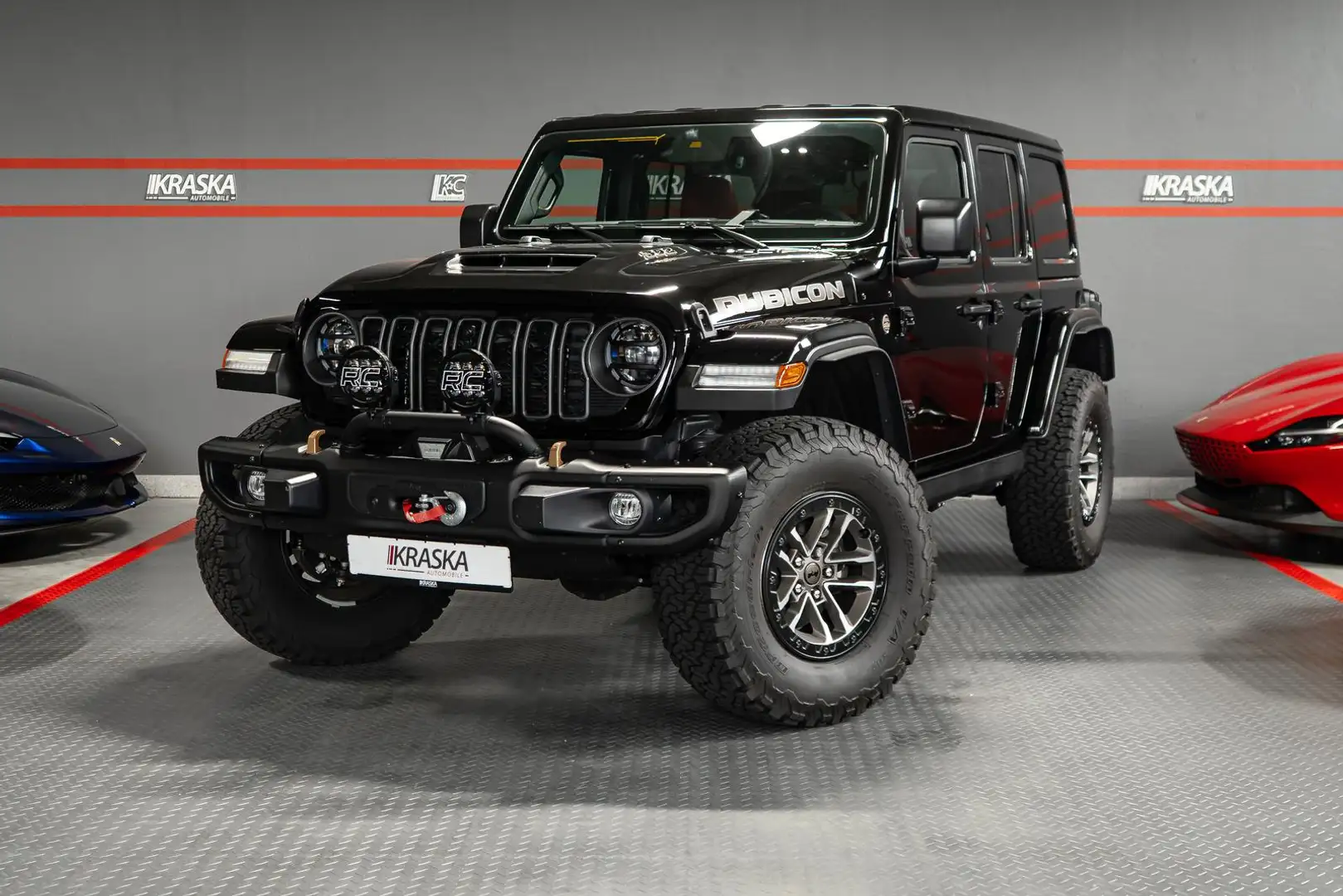 Jeep Wrangler Rubicon 392 V8 HEMI WINDE TRITTBRETTER Чорний - 1