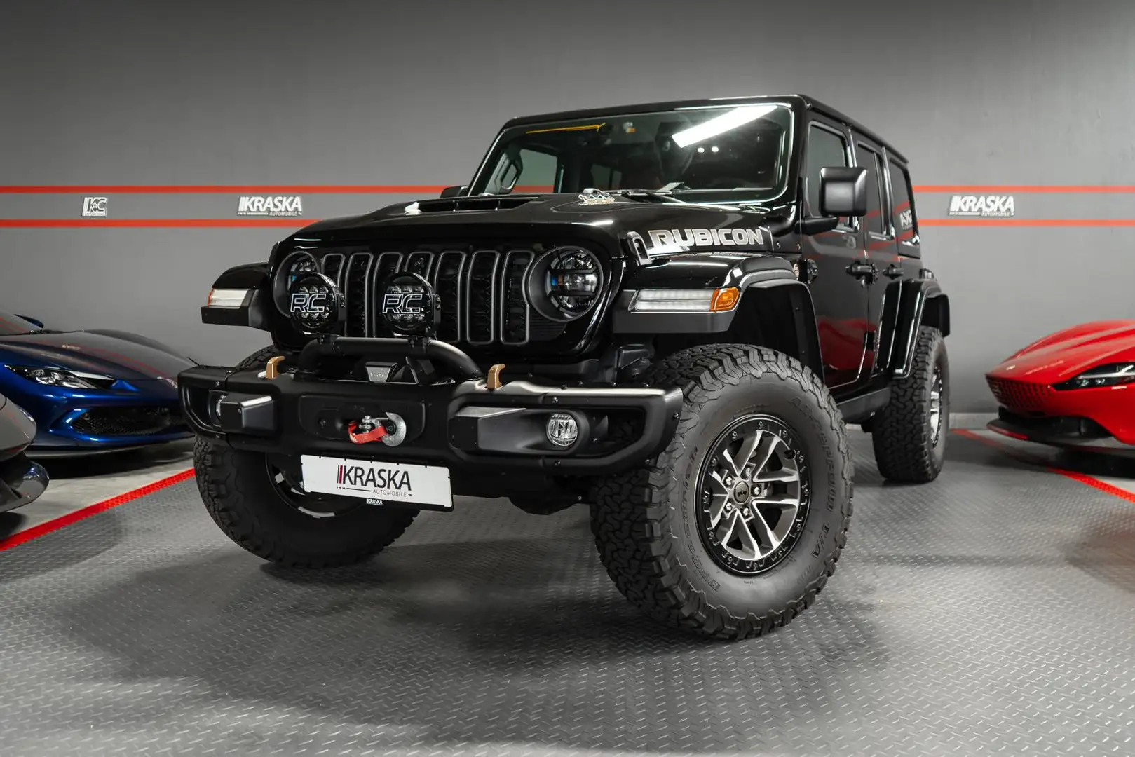 Jeep Wrangler Rubicon 392 V8 HEMI WINDE TRITTBRETTER Чорний - 2