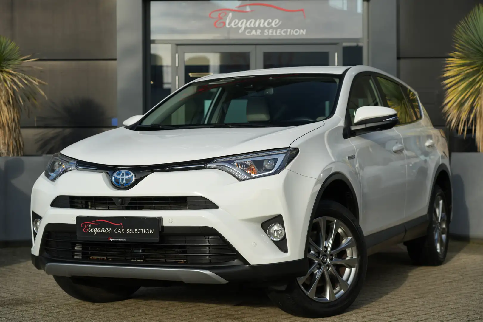 Toyota RAV 4 2.5 Hybrid Executive 197 pk Navigatie/Trekhaak/Cam Wit - 1