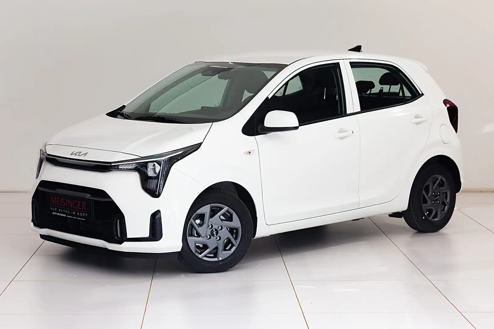 Kia Picanto 1,0 GDI Silber 4 Stz. Weiß - 1
