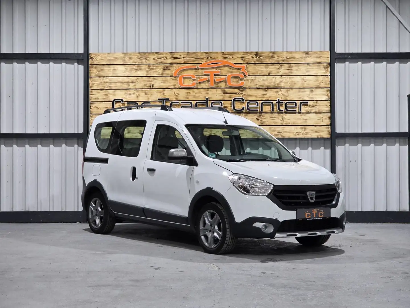 Dacia Dokker Stepway/1Hd/Navi/Klima/Kamera/TÜV-NEU Blanc - 2