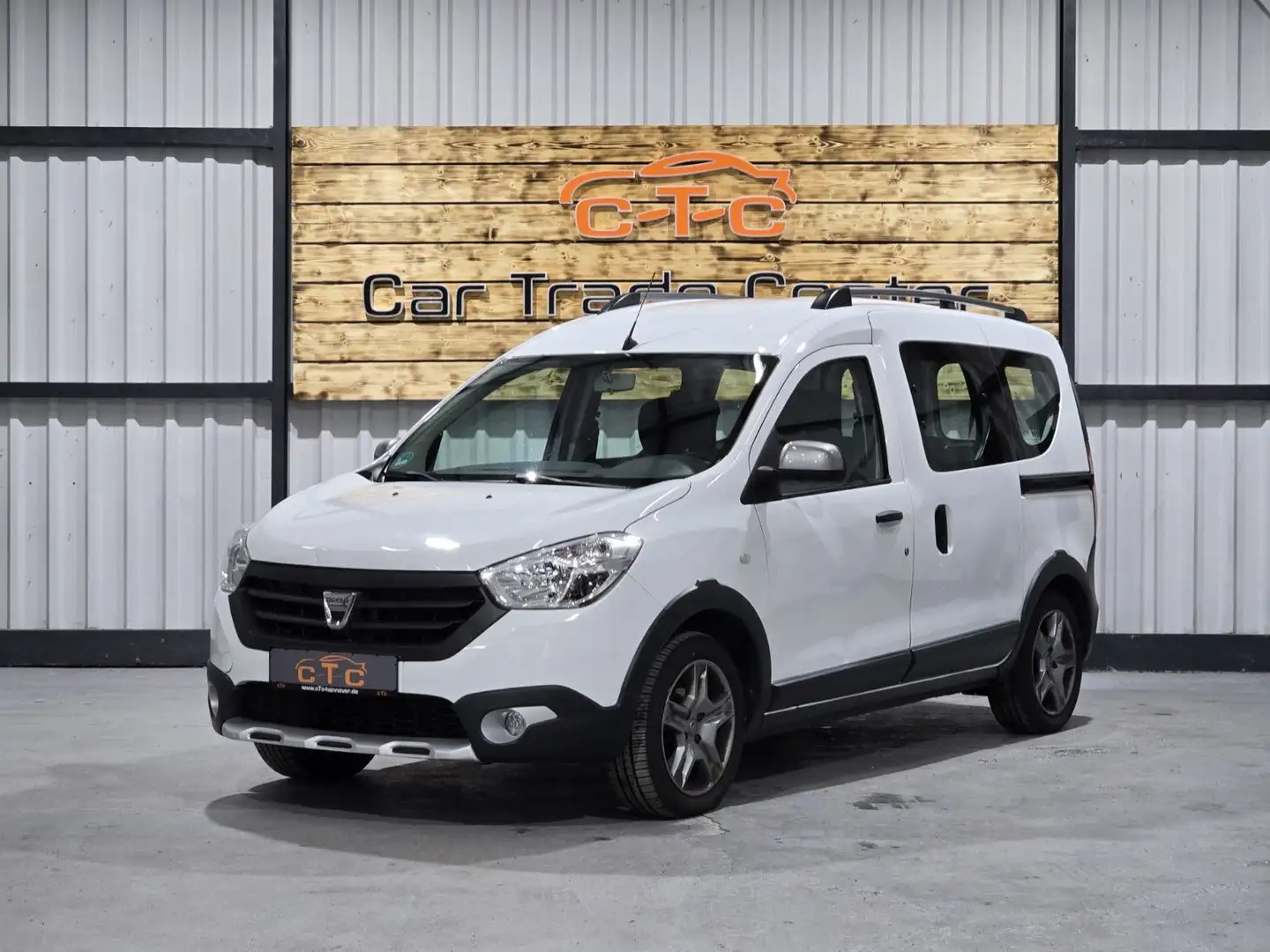Dacia Dokker Stepway/1Hd/Navi/Klima/Kamera/TÜV-NEU Blanc - 1