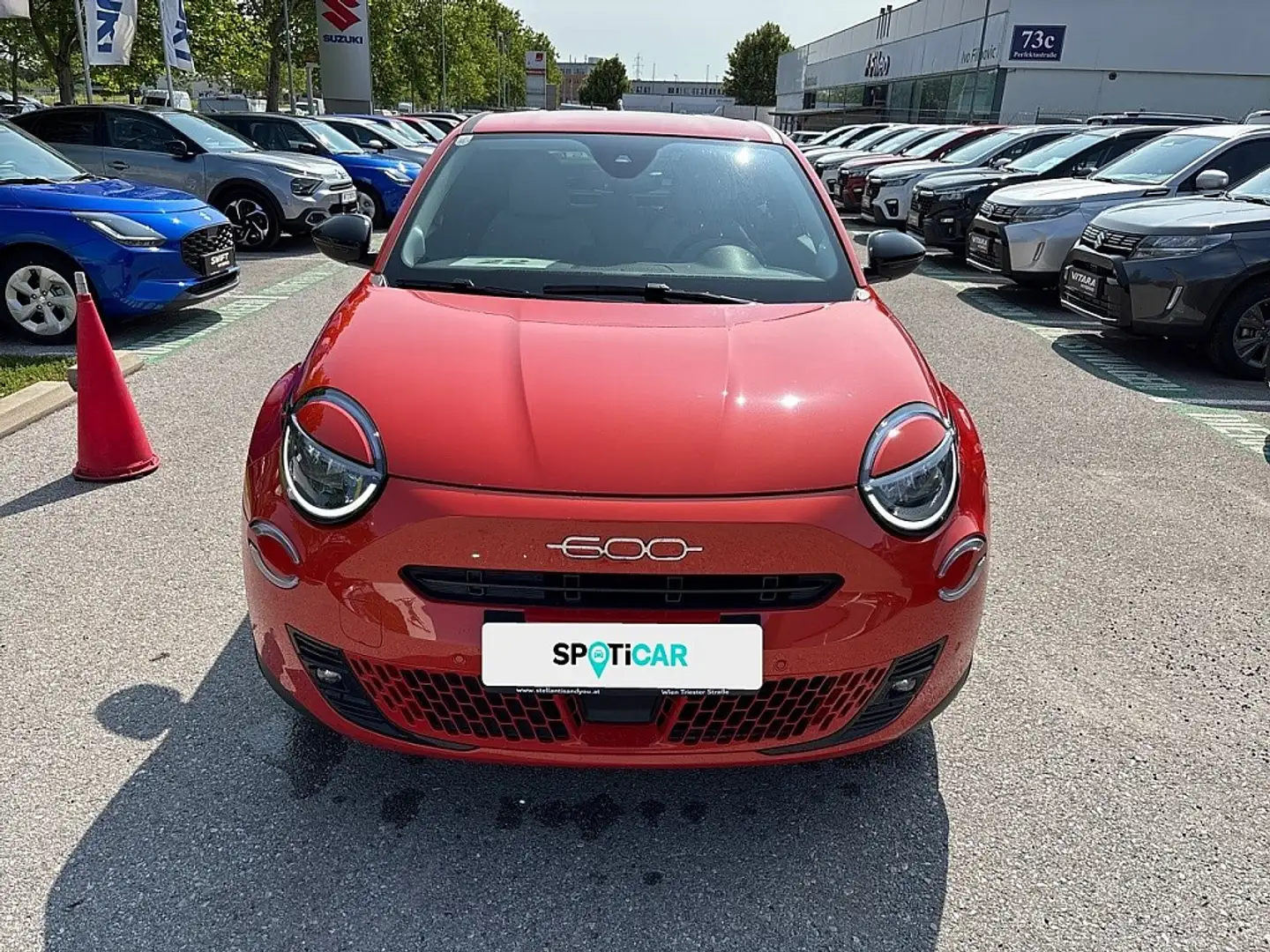 Fiat 600e 600 Elektro La Prima 54 kWh Orange - 2