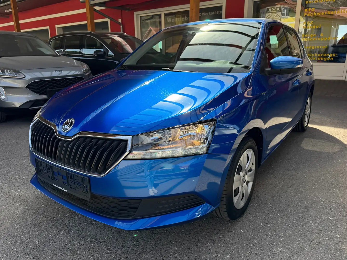Skoda Fabia Active SC 1,0 Blau - 1