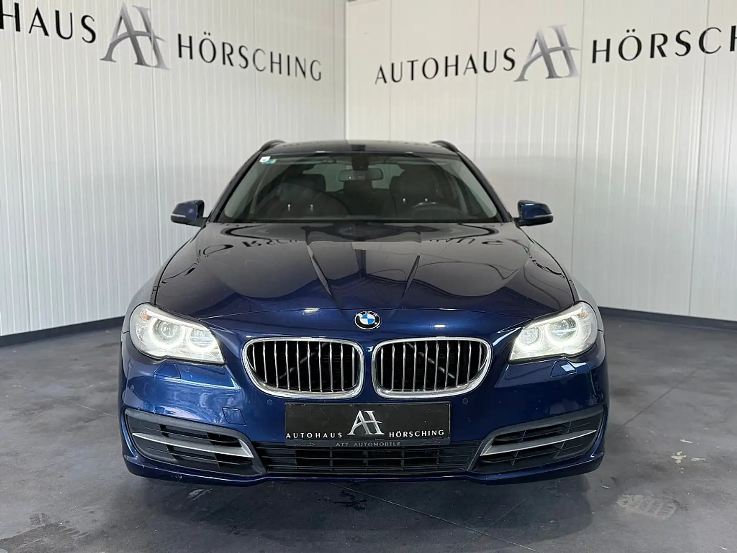 BMW 518 d Touring Aut. Bleu - 2