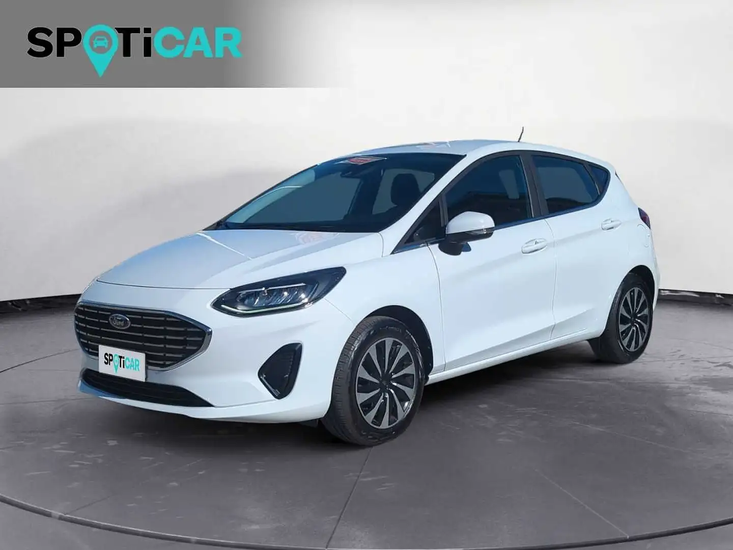 Ford Fiesta 1.0 Ecoboost Hybrid 125 CV 5 porte Titanium Weiß - 1