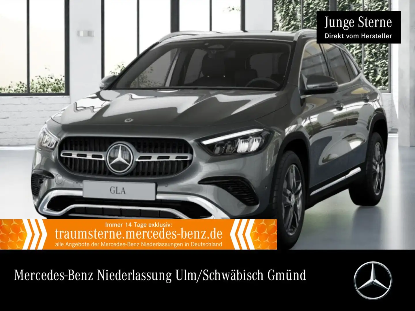 Mercedes-Benz GLA 250 e PROGRESSIVE+AHK+LED+KAMERA+8G Grau - 1