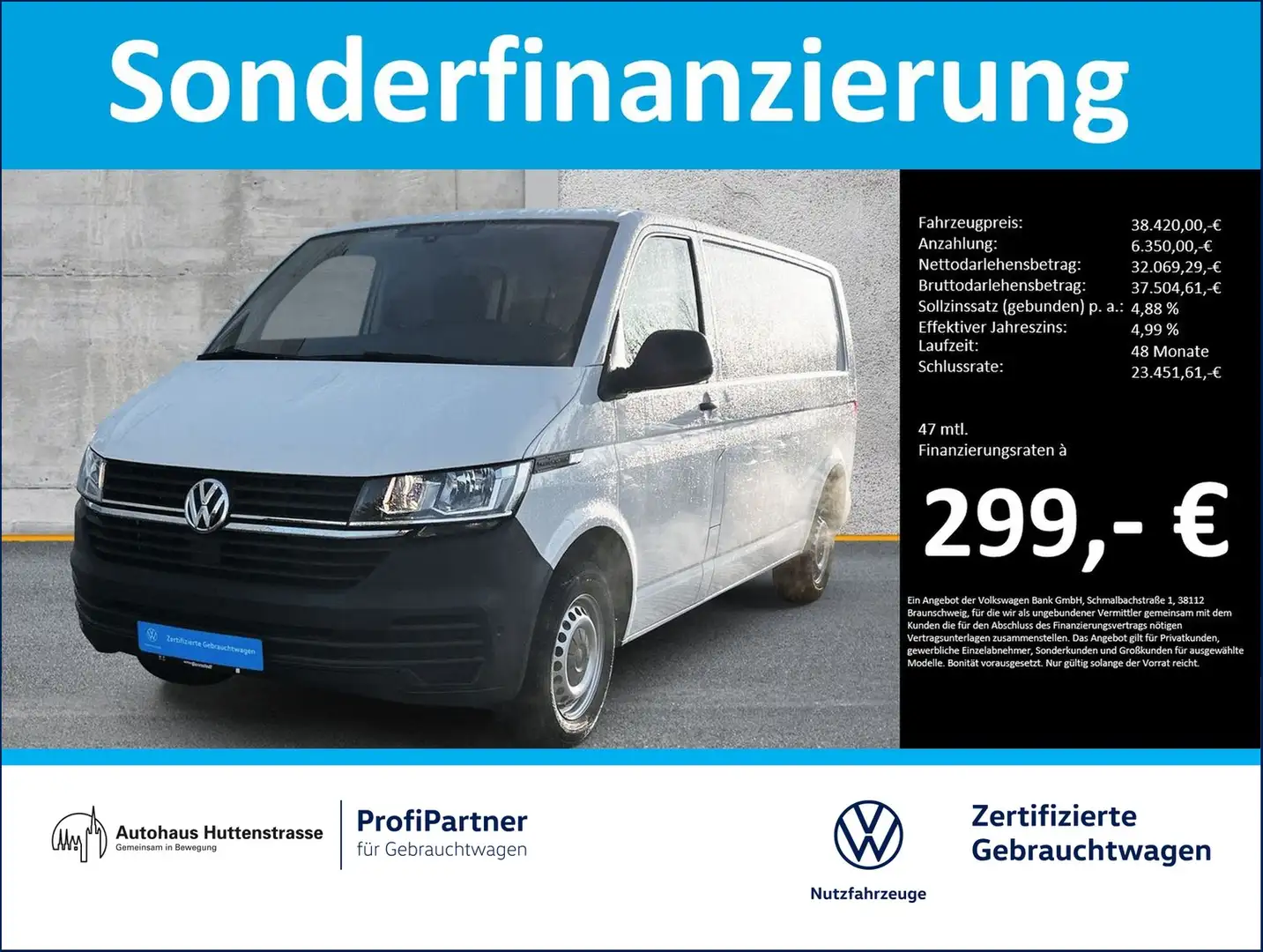 Volkswagen T6 Transporter 2.0 TDI lang 150PS DREHSITZ AHK Fehér - 1