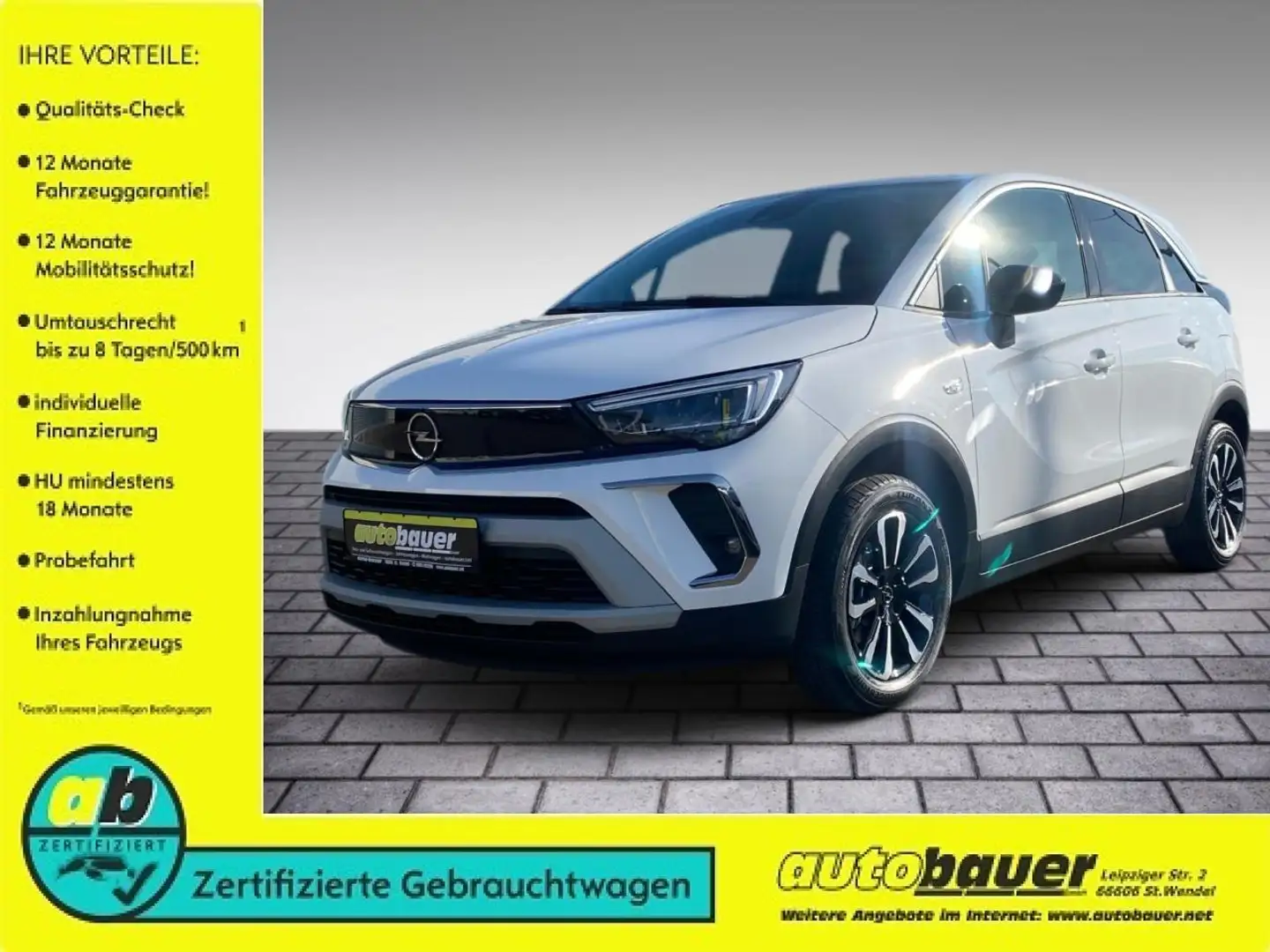 Opel Crossland Crossland Elegance Bianco - 1
