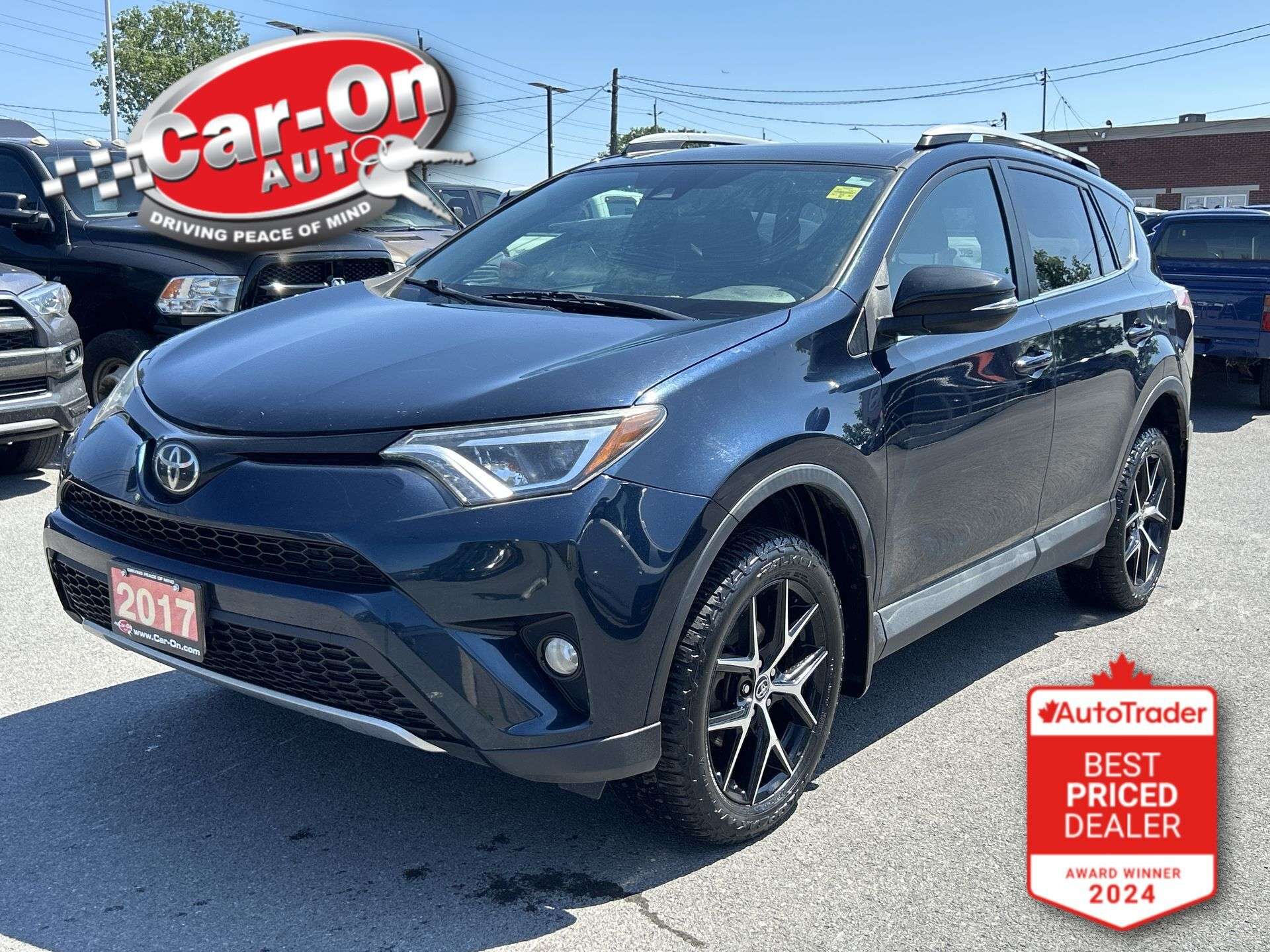 Blue 2017 Toyota RAV4 SUV / Crossover All-Wheel Drive Automatic