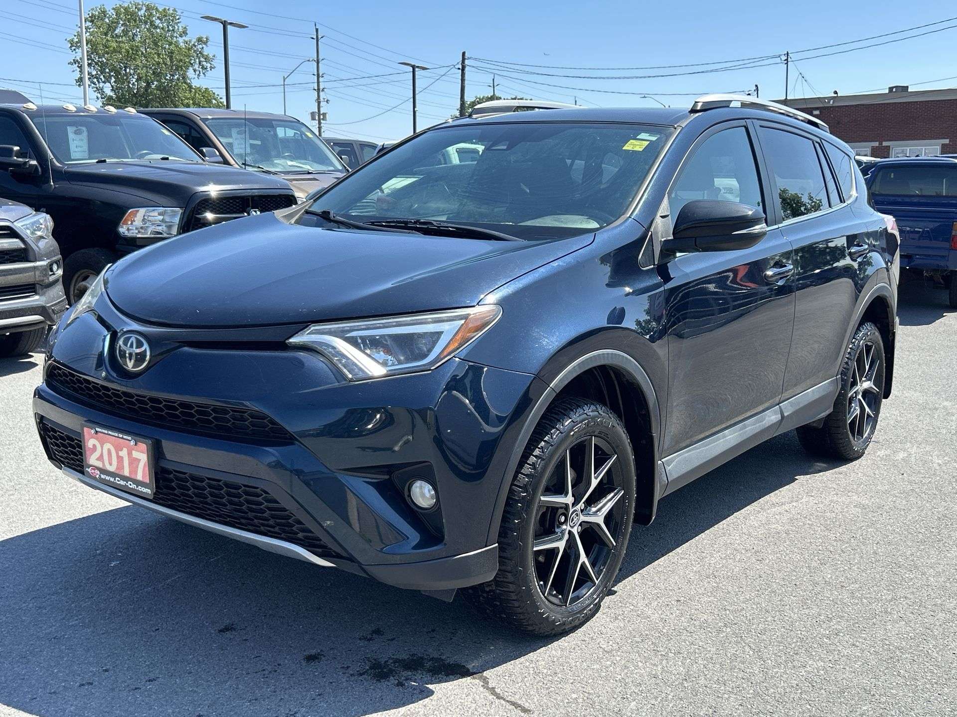 Blue 2017 Toyota RAV4 SUV / Crossover All-Wheel Drive Automatic